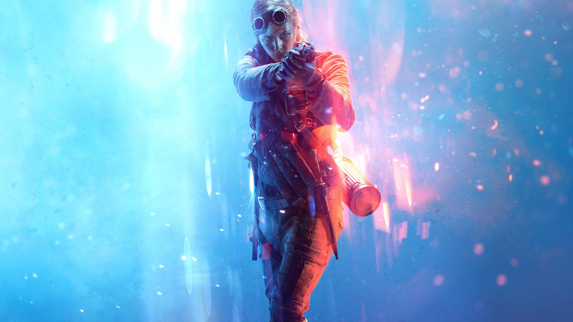 Battlefield V Key Art & Logo Design