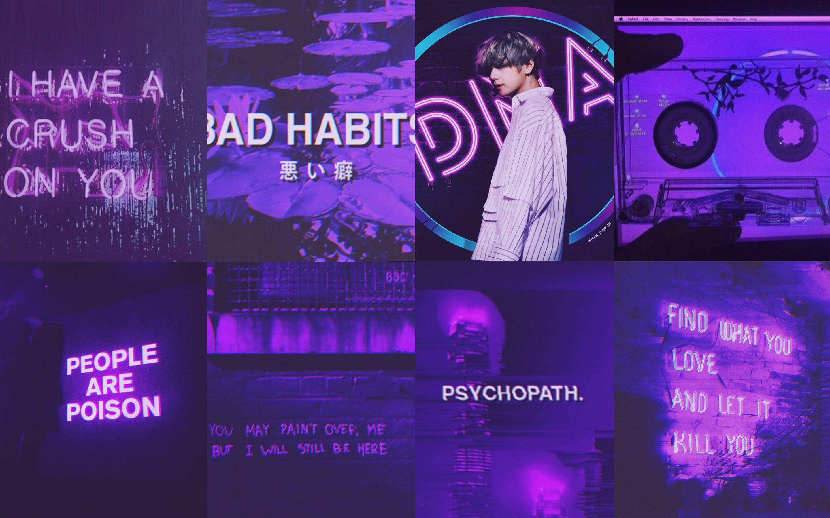 Taehyung Aesthetic Laptop Wallpapers - Wallpaper Cave
