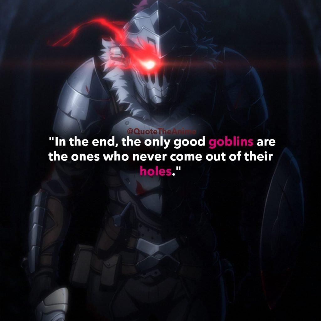 POWERFUL Goblin Slayer Quotes 2019 (HQ Image)