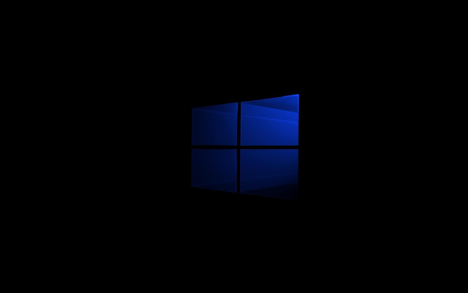 Windows 10 Wallpaper 4K, Minimalist, Windows logo