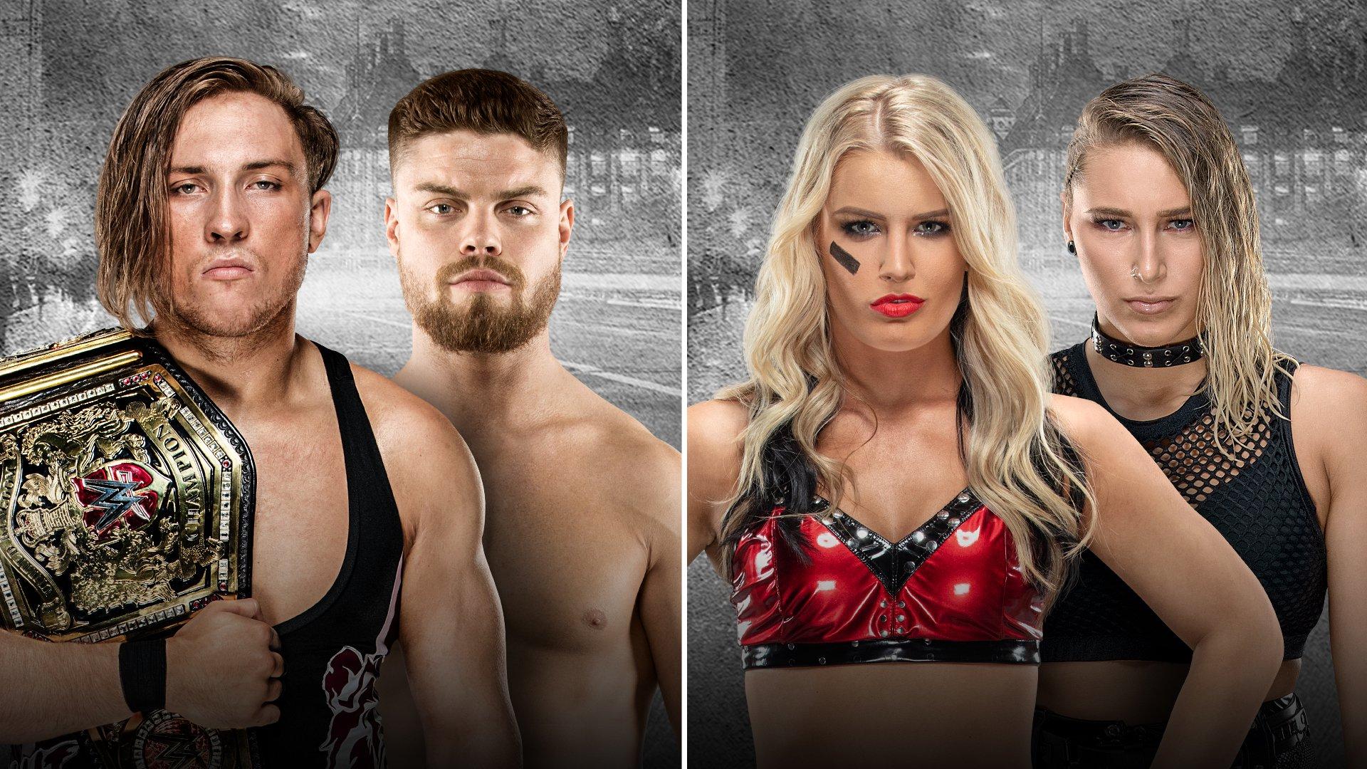 WWE U.K. Champion Pete Dunne vs. Jordan Devlin; Toni Storm