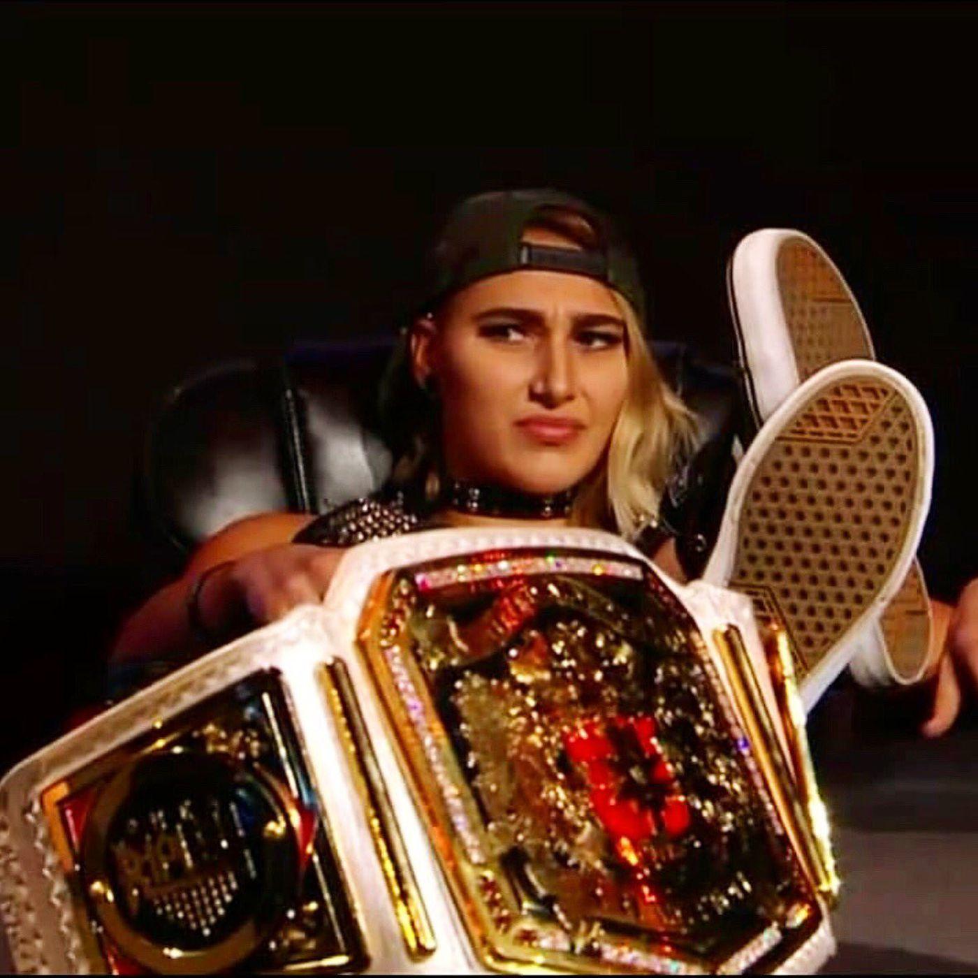 Rhea Ripley is not a fan of the #WeSupportToniStorm hashtag