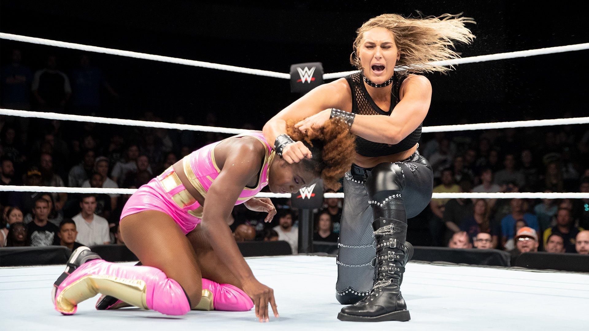 Rhea Ripley Def. MJ Jenkins In A First Round Match. Big