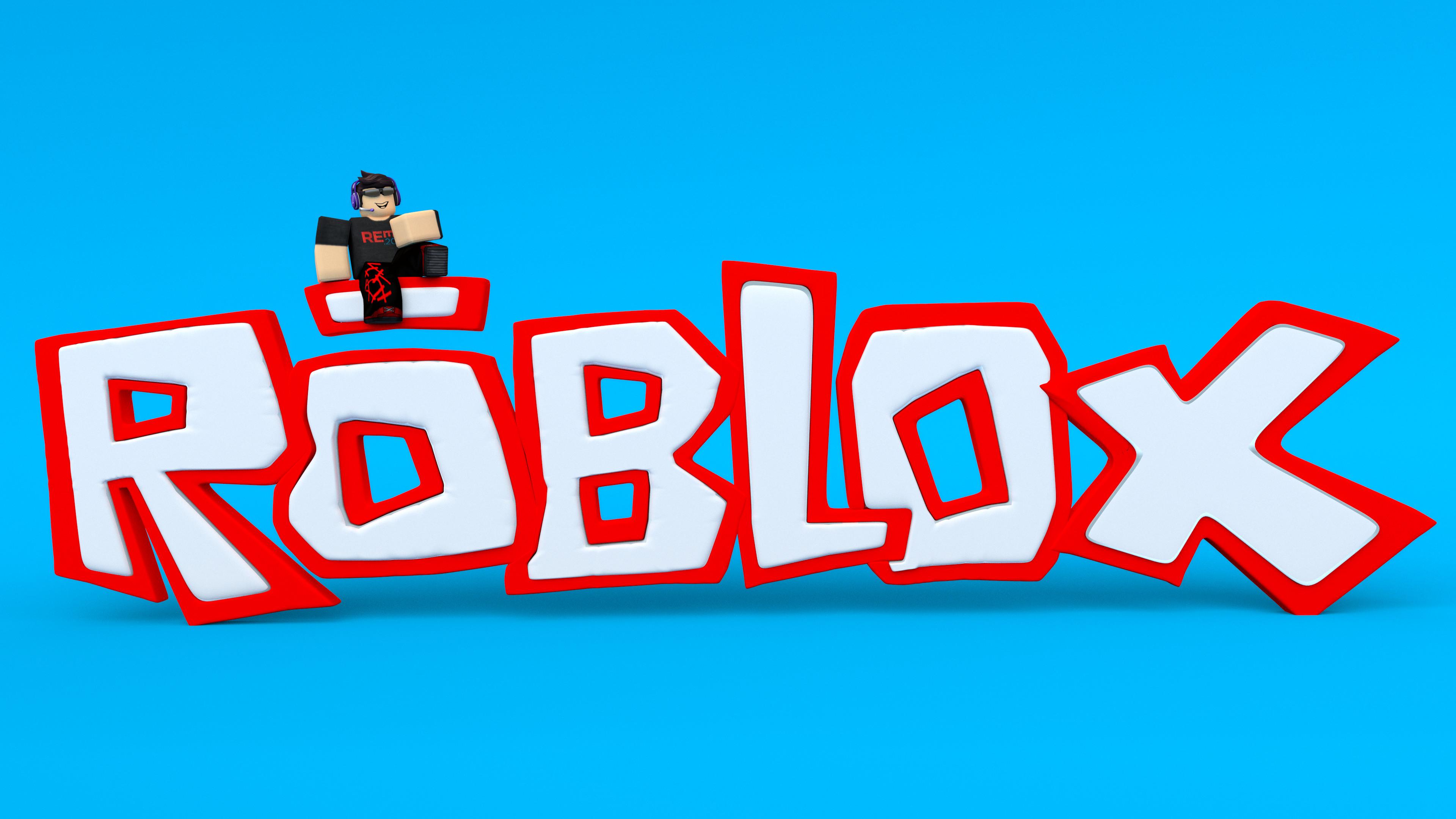 Cool Roblox Logo Blue