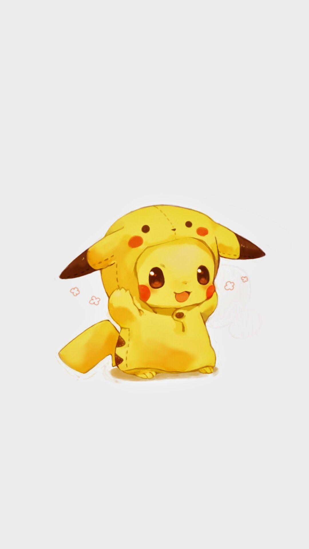 cute pikachu background