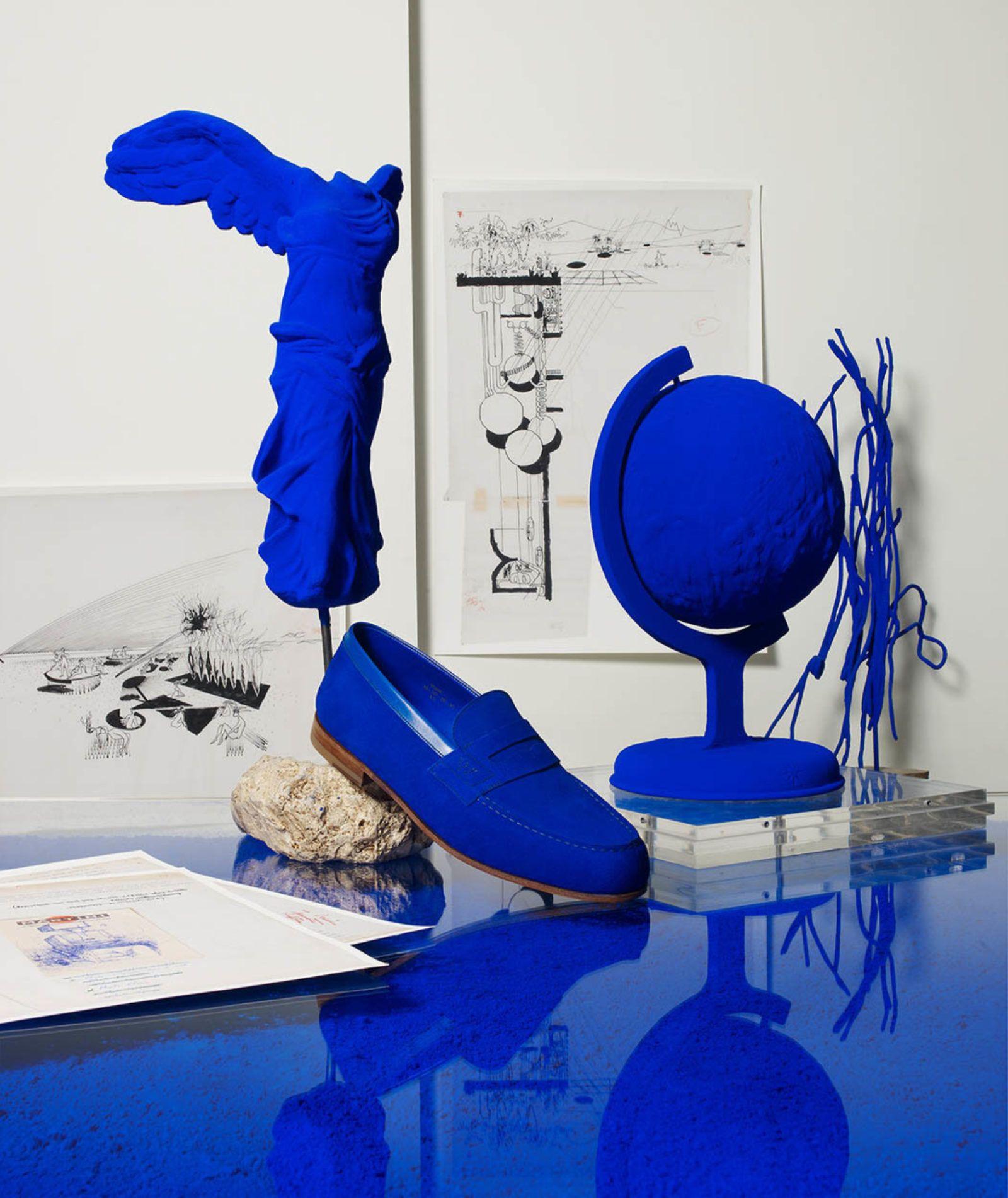 JM Weston for Wallpaper Magazine Yves Klein Blue. BLUE
