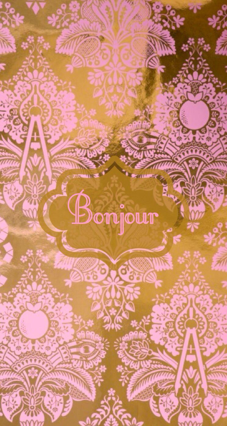 Bonjour. By LuxurydotCom. Pink French Cottage 5. Damask