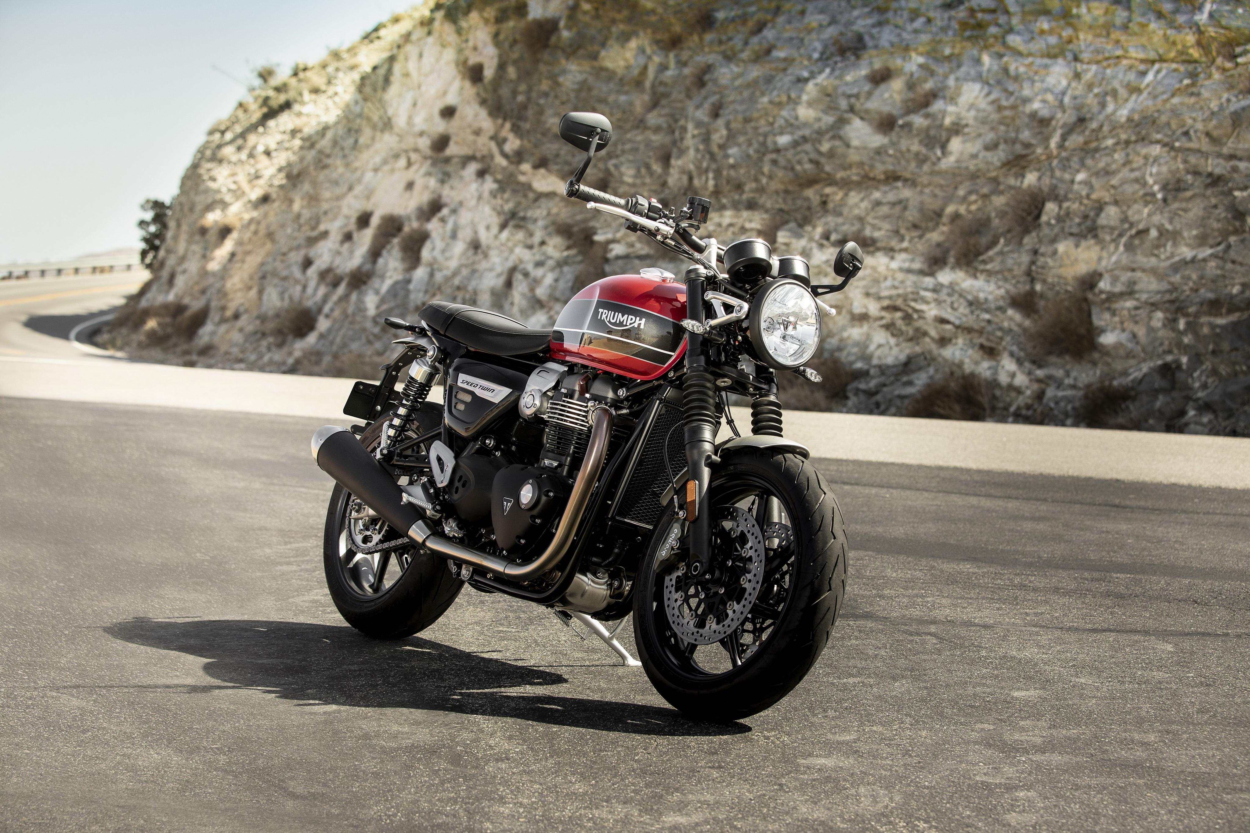 Triumph Speed Twin HD Bikes, 4k Wallpaper, Image