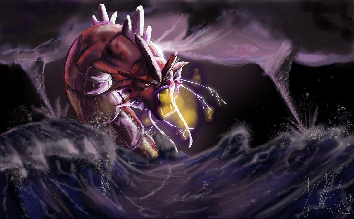 Japanese Gyarados Wallpaper Free Japanese Gyarados