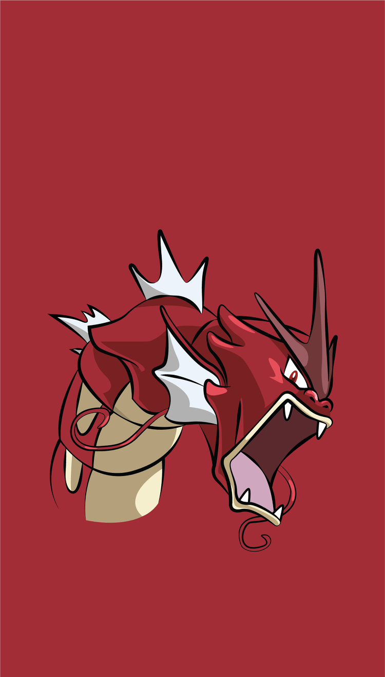 Shiny Garados Red Gyarados, Pokemon Gyarados, Pokemon