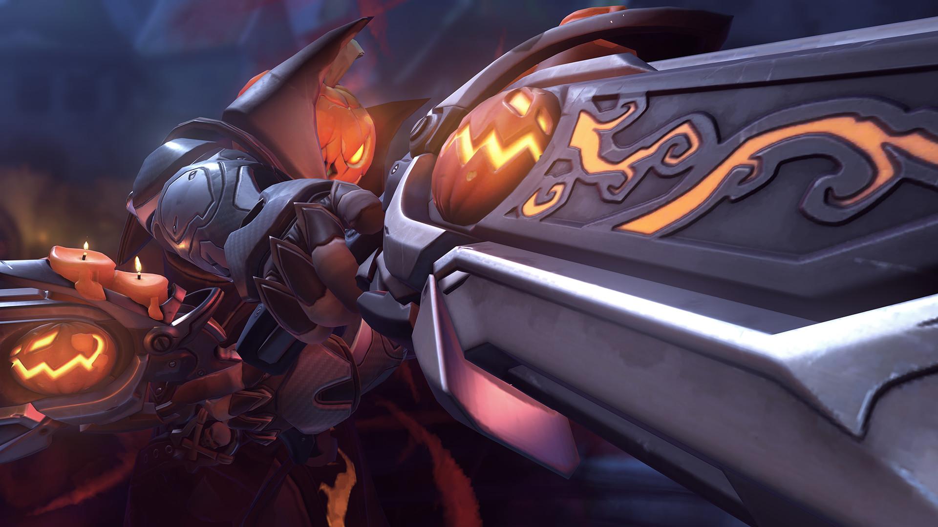Overwatch, Halloween skins and props, Renaud