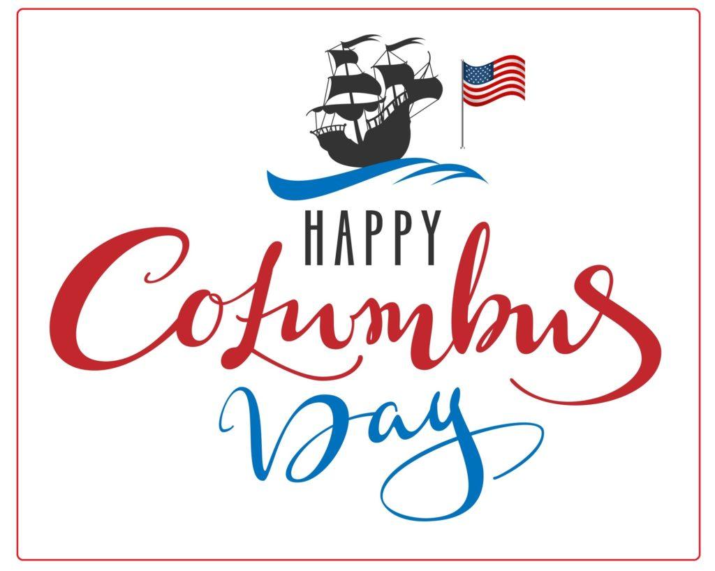 Columbus Day 2019 USA Celebration Printable