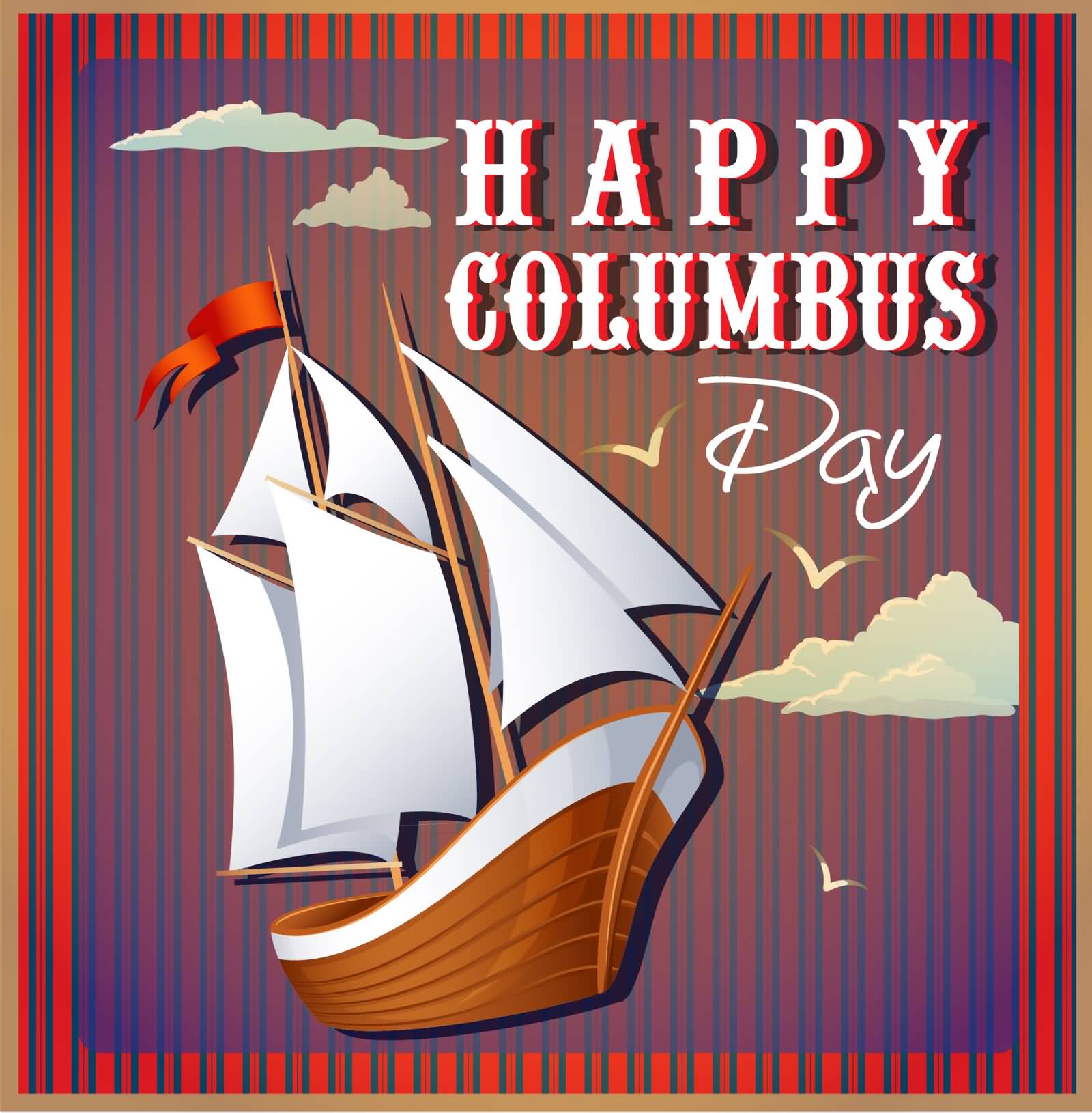 Best Happy Columbus Day Greeting Picture And Photo