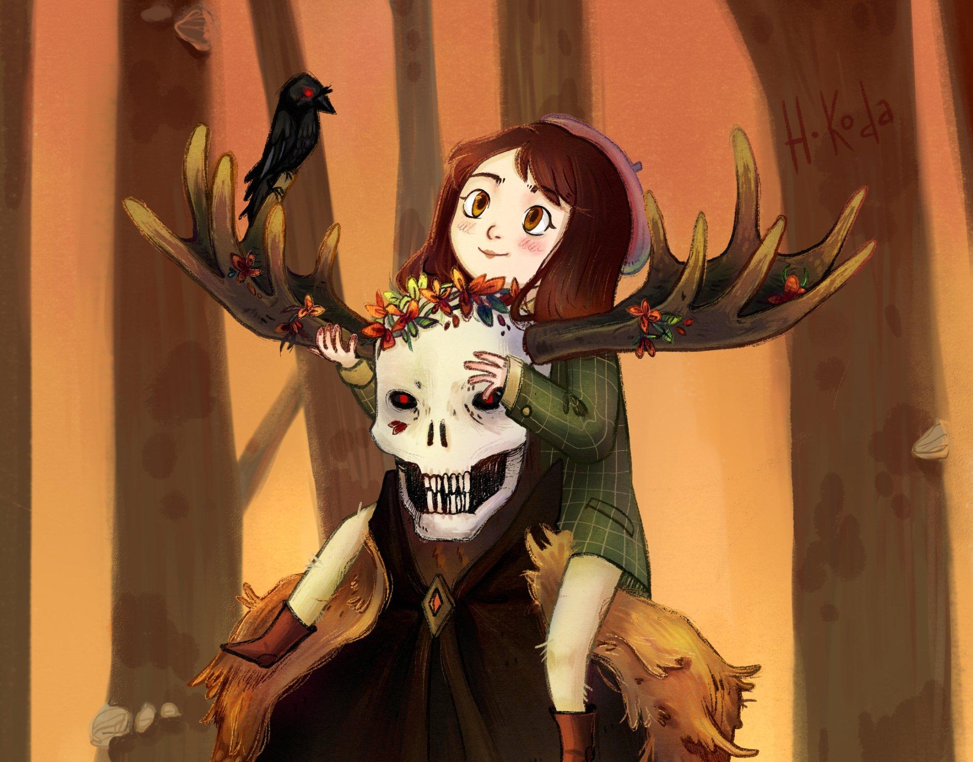 Little Misfortune HD Wallpaper