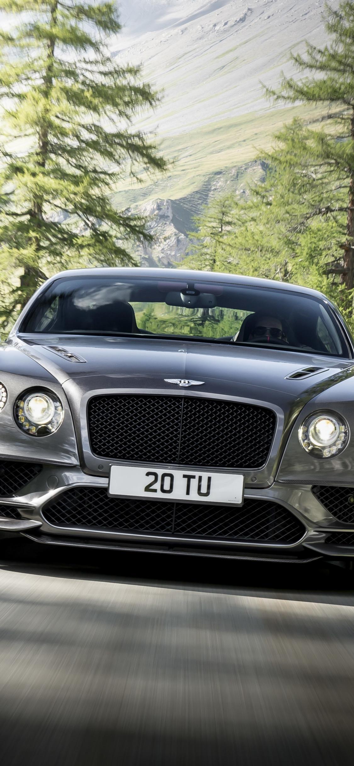 Download Bentley Continental Gt Supersport, On Road, Front 1125x2436 Wallpaper, Iphone X, 1125x2436 HD Image, Background, 10614