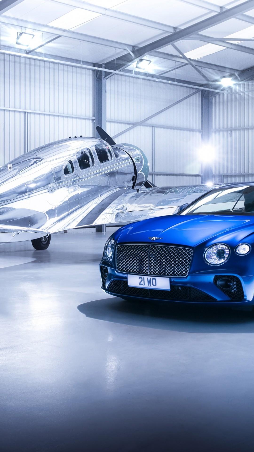 Download 1080x1920 Bentley Continental Gt 2018, Blue, Luxury, Cars Wallpaper for iPhone 8, iPhone 7 Plus, iPhone 6+, Sony Xperia Z, HTC One