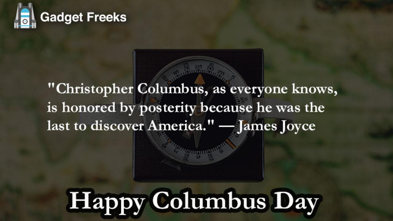 Happy Columbus Day 2019: Quotes, Captions, Sayings, Slogans