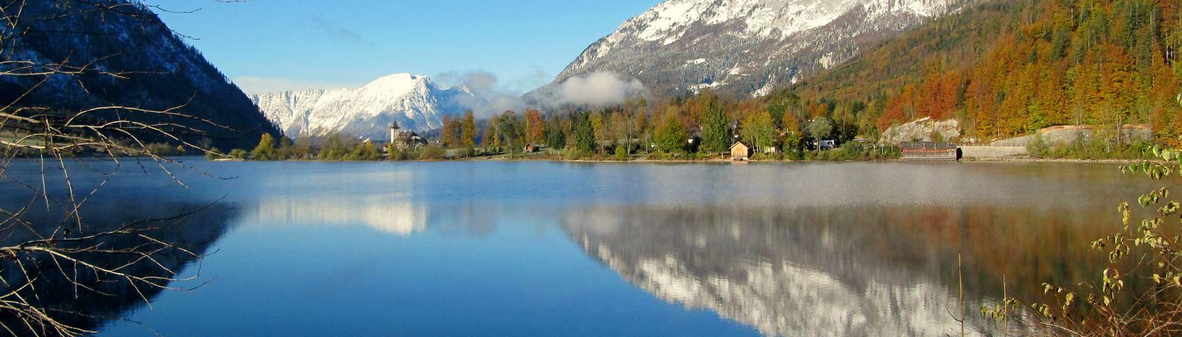 Lake Grundlsee, Austria • Image • WallpaperFusion
