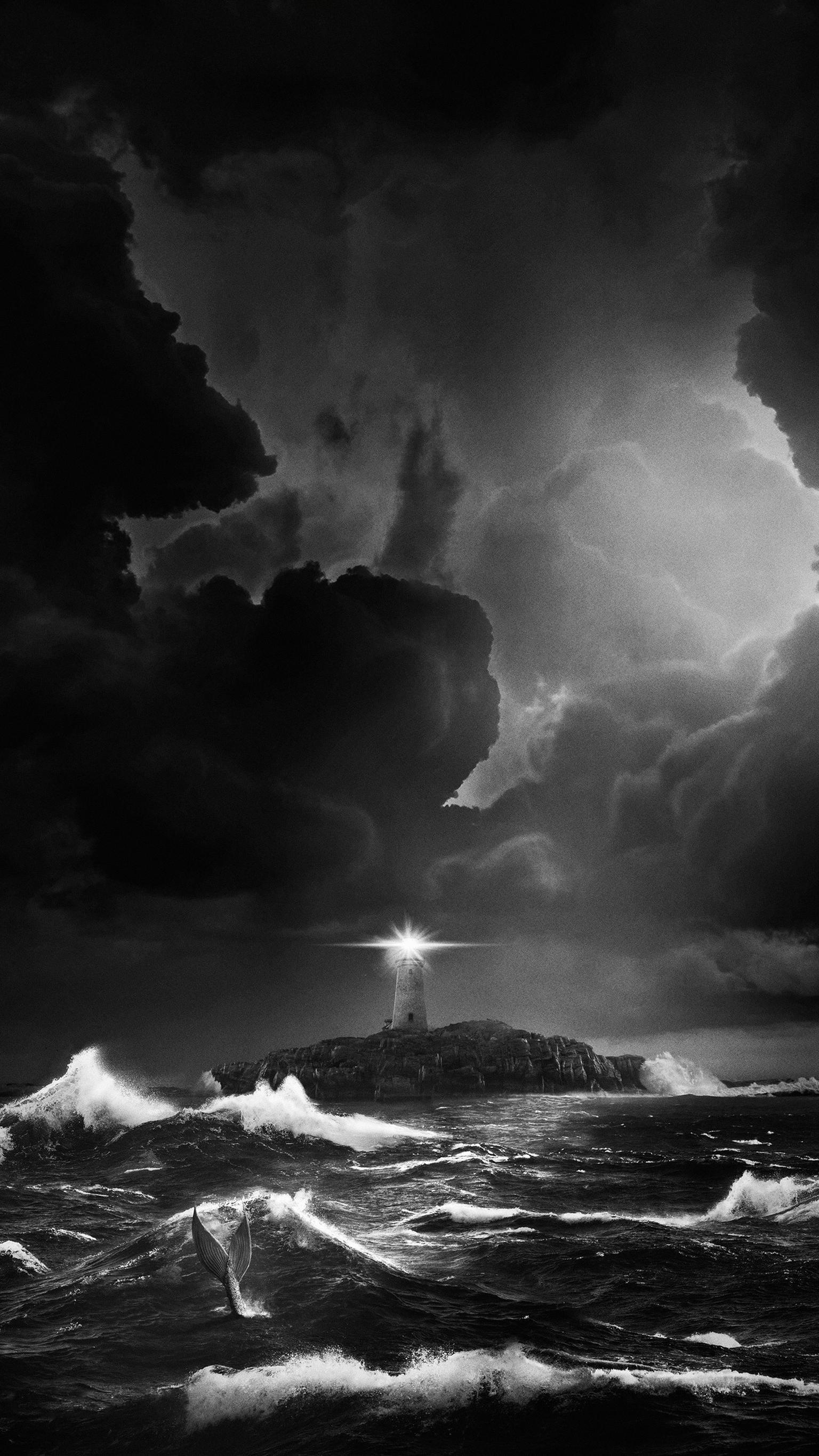 The Lighthouse (2019) Phone Wallpaper