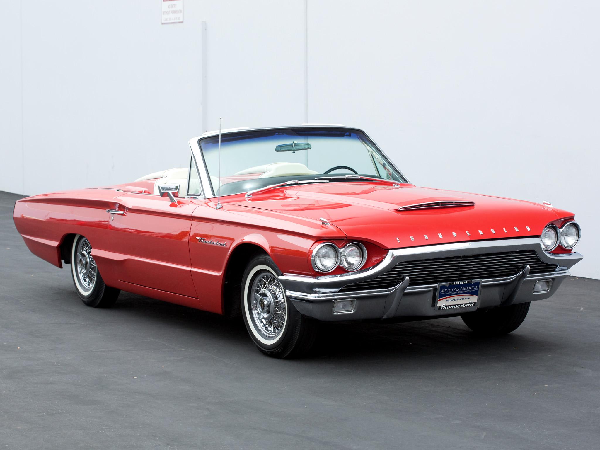 Ford Thunderbird Convertible 76A classic wallpaper