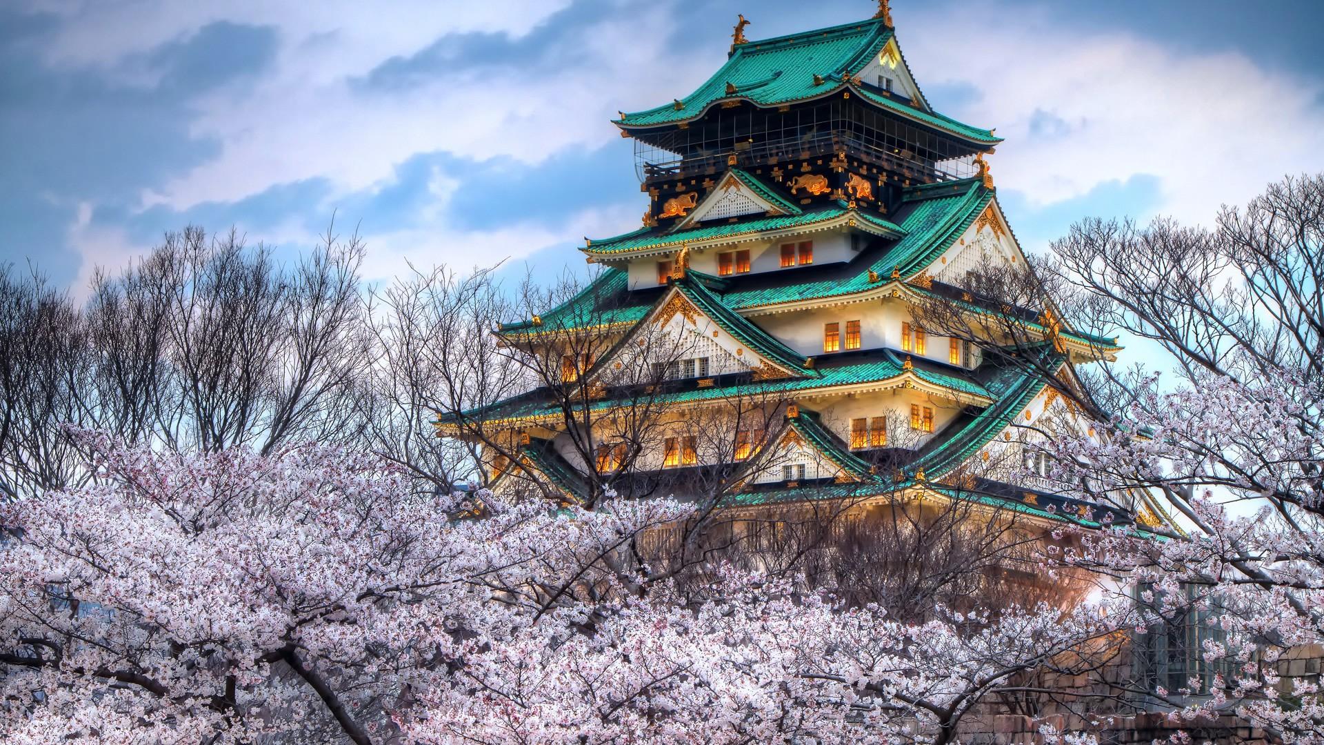 Japanese Temple HD Wallpaperx1080