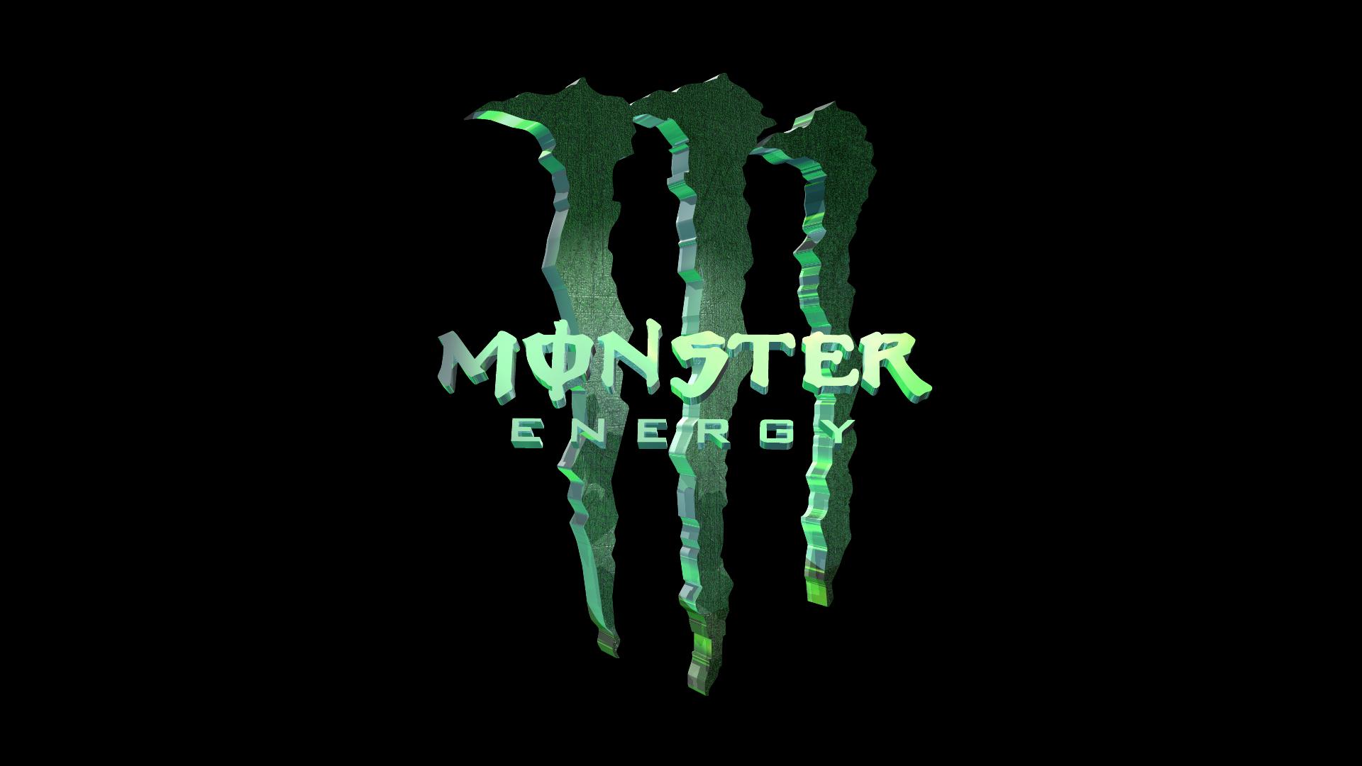 Free download 3D Monster Energy MONSTER ENERGY DRINK