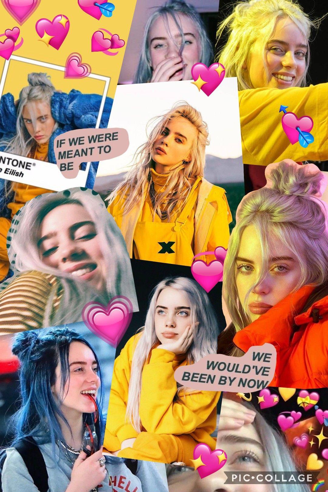 Billie eilish collage wallpaper made by me! Feel free to use