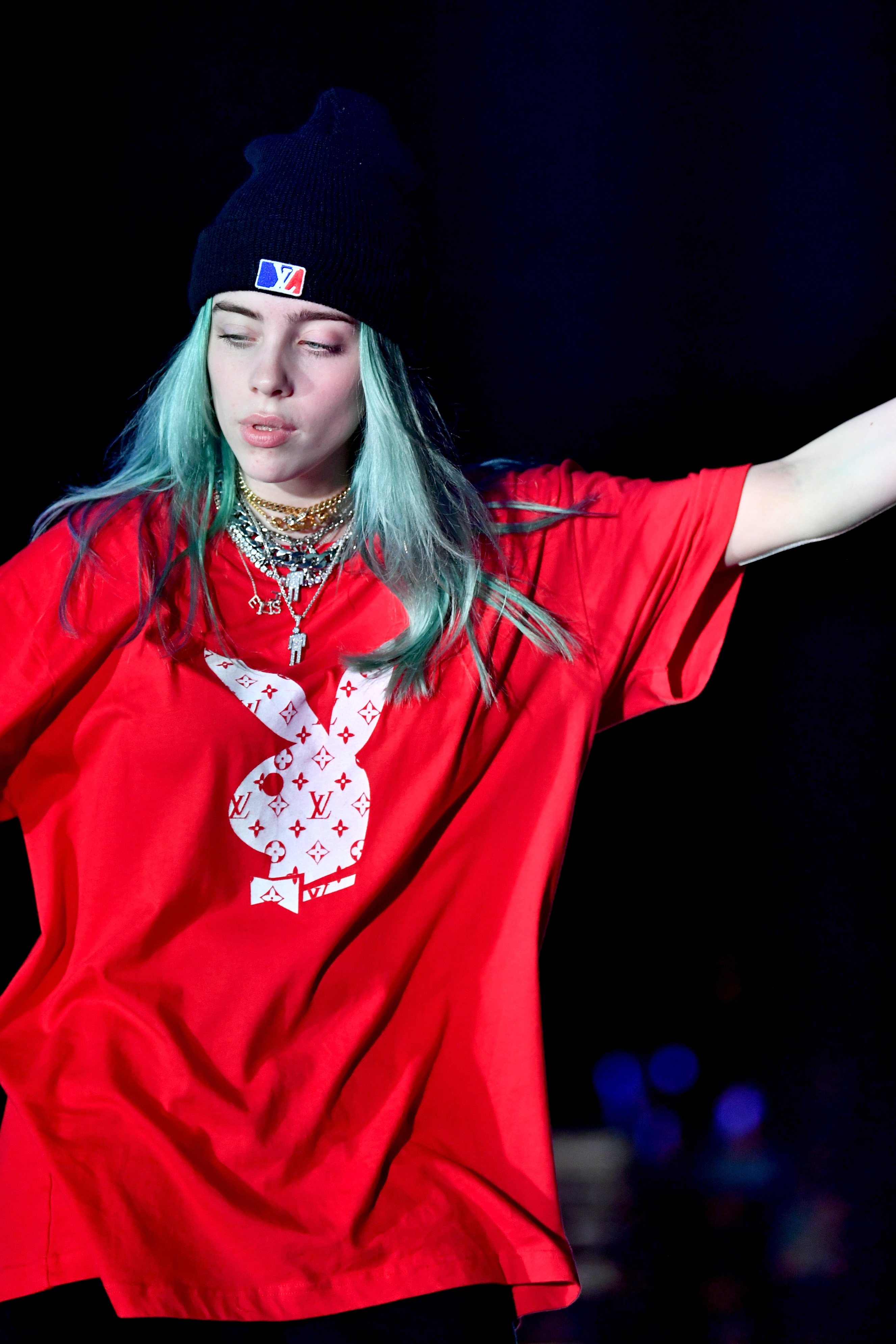 Billie Eilish Hates Her Blue Hair, But It's Not Going