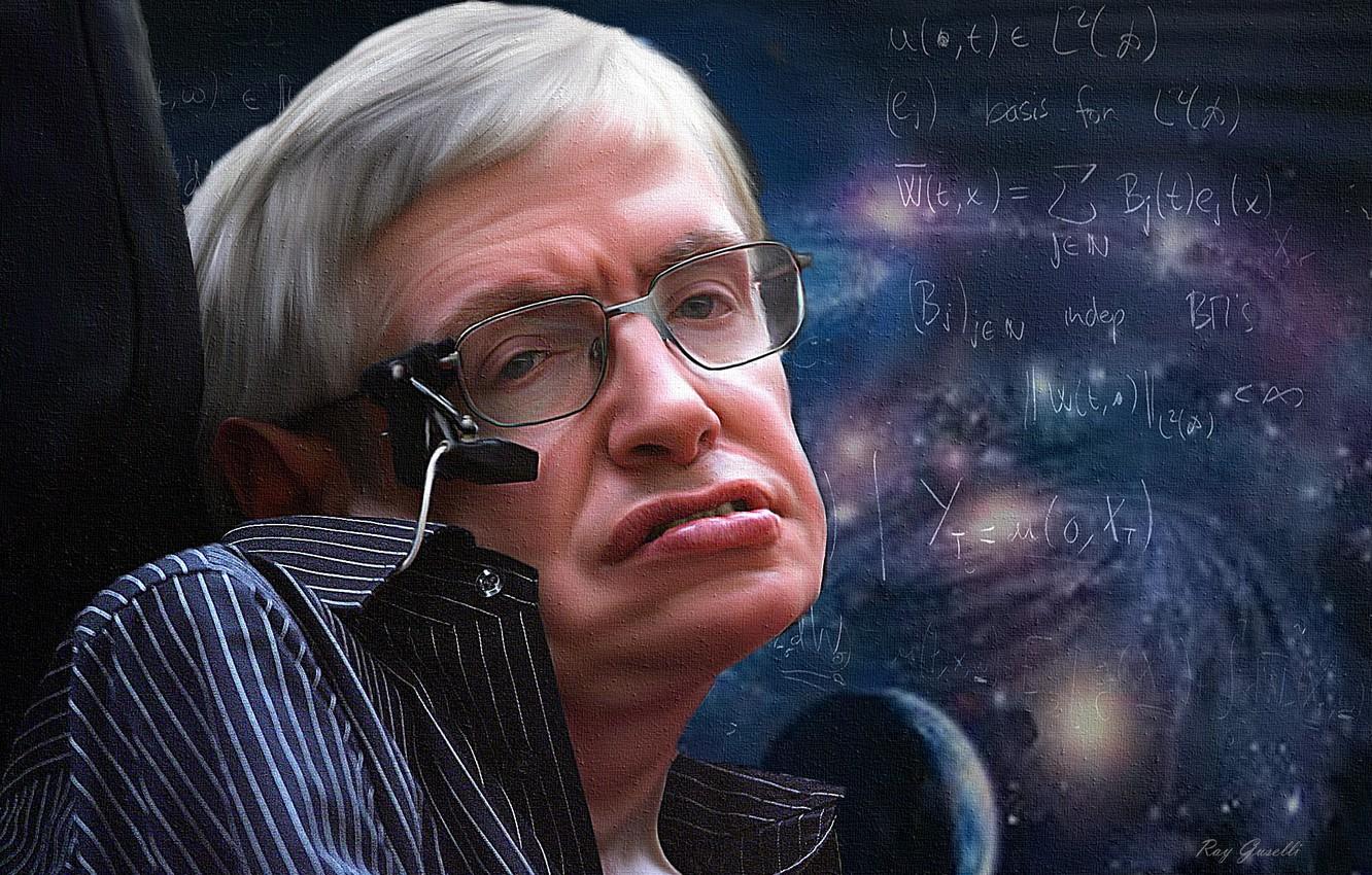 Wallpaper Stephen William Hawking, Stephen Hawking