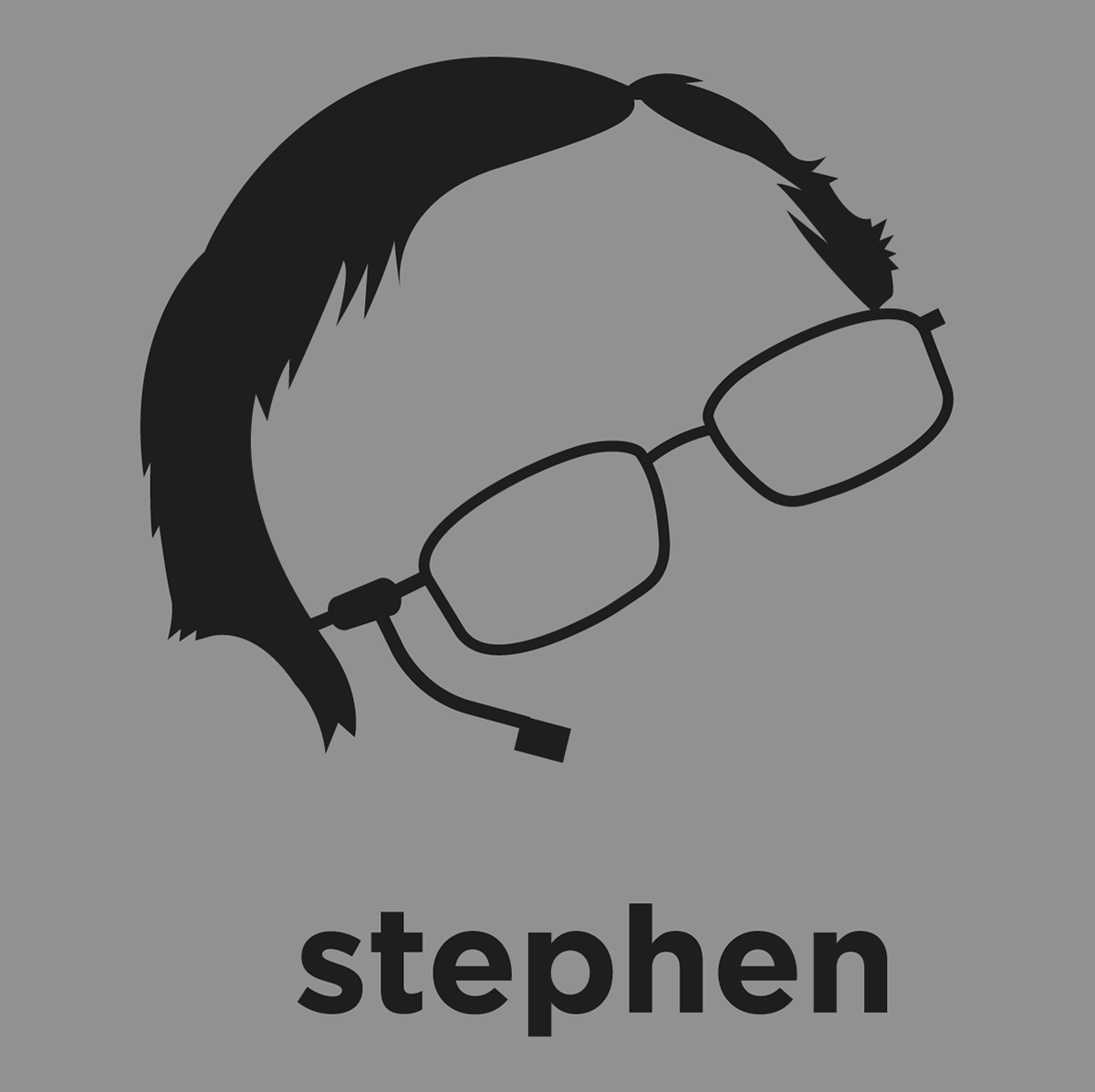 Stephen Hawking shirt from Hirsute History