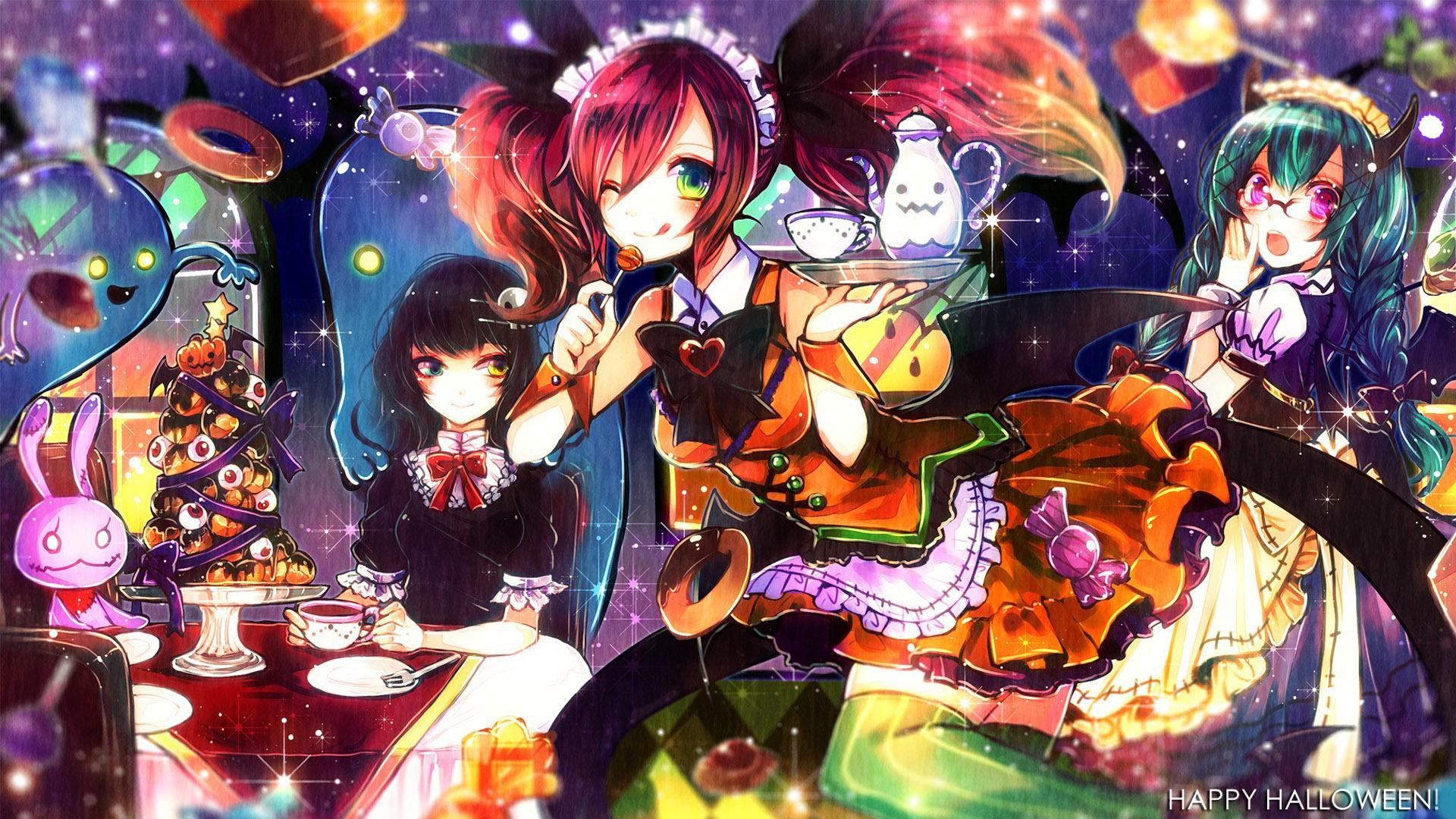 Anime Halloween HD Wallpaperx1080