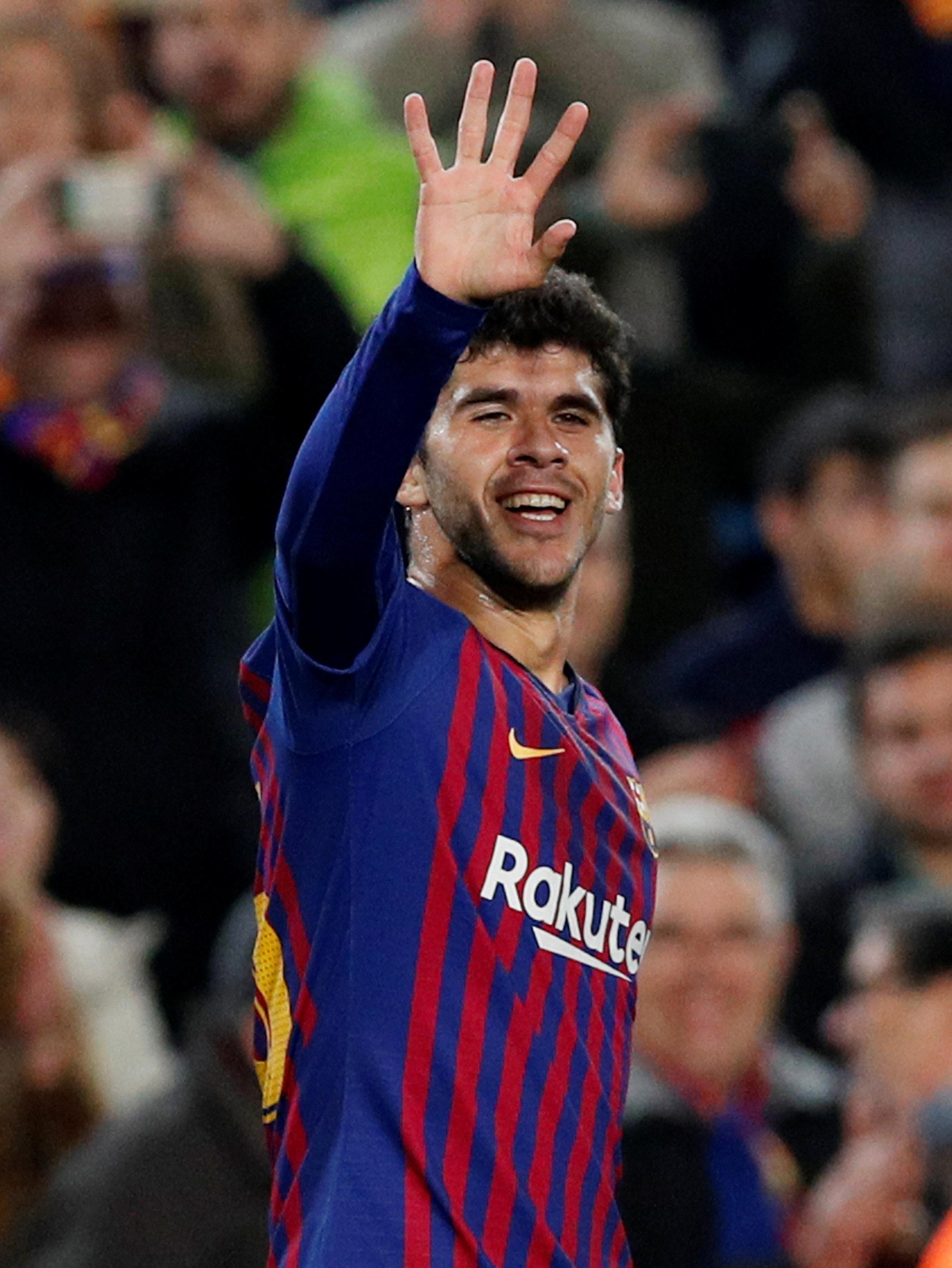 Barcelona have promoted wonderkid Carles Alena to the first
