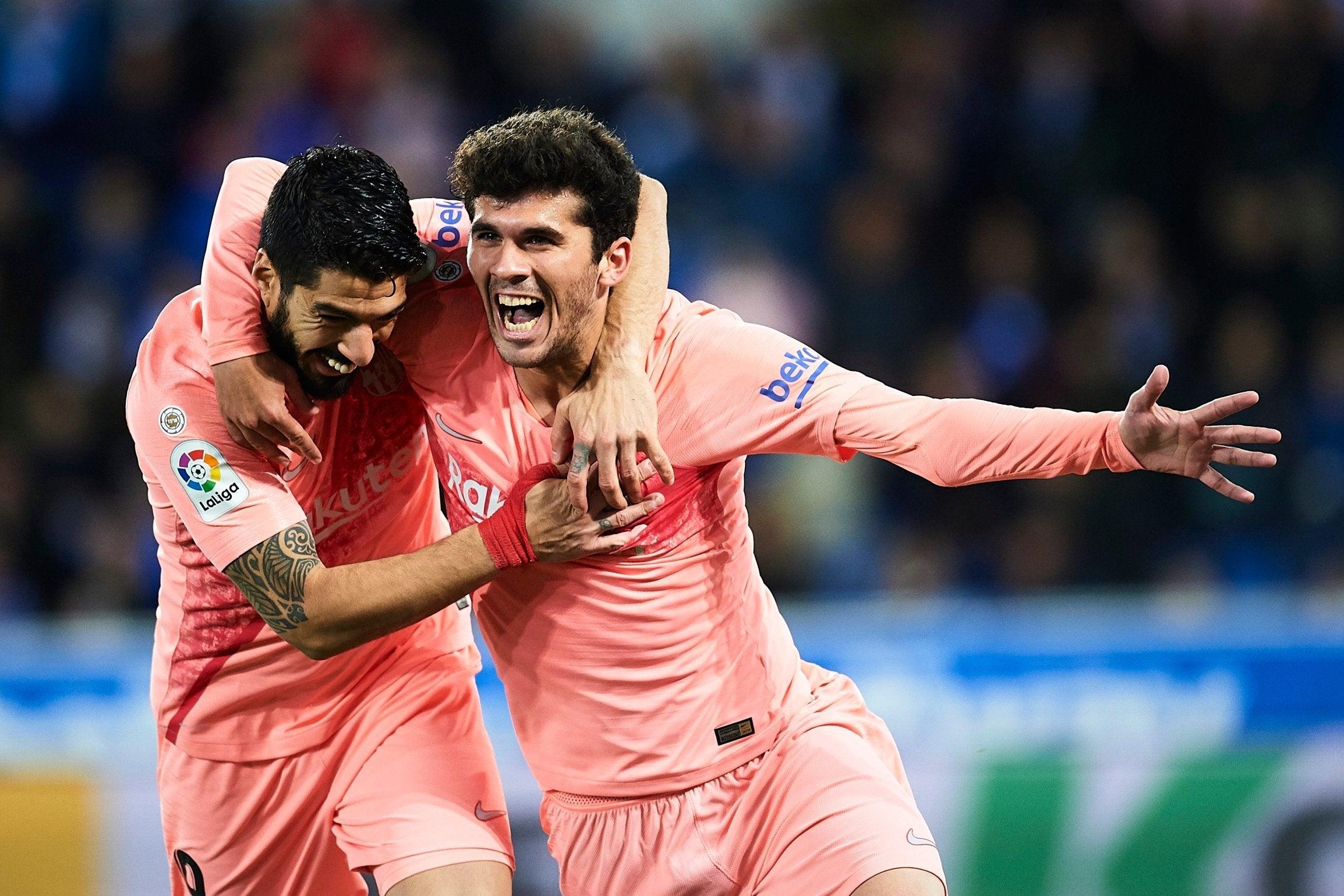 Carles Alena gives glimpse of future as Barcelona close