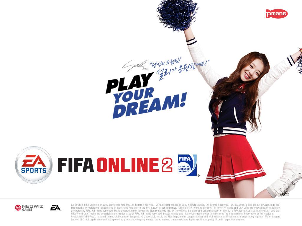 Play your dream with Sulli & FIFA Online