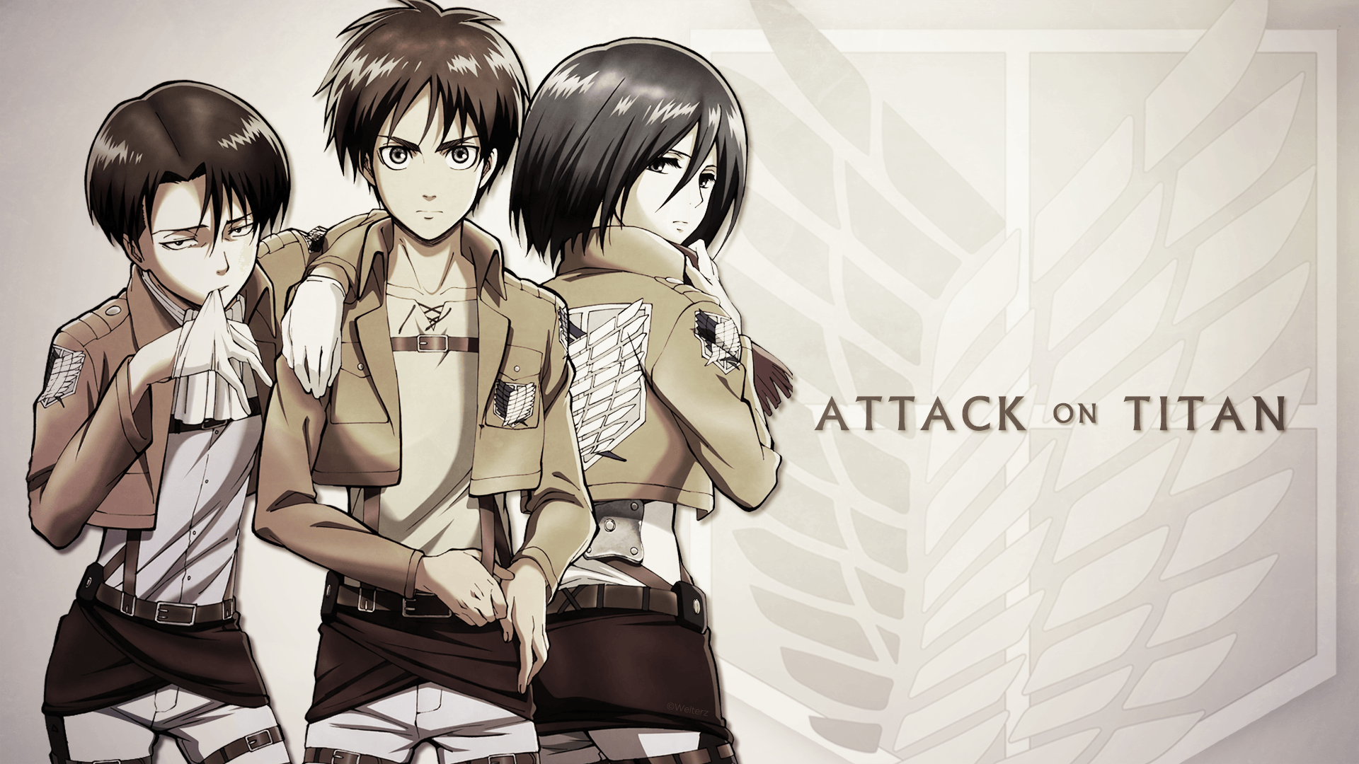 Eren Yeager And Mikasa Ackerman Wallpapers - Wallpaper Cave