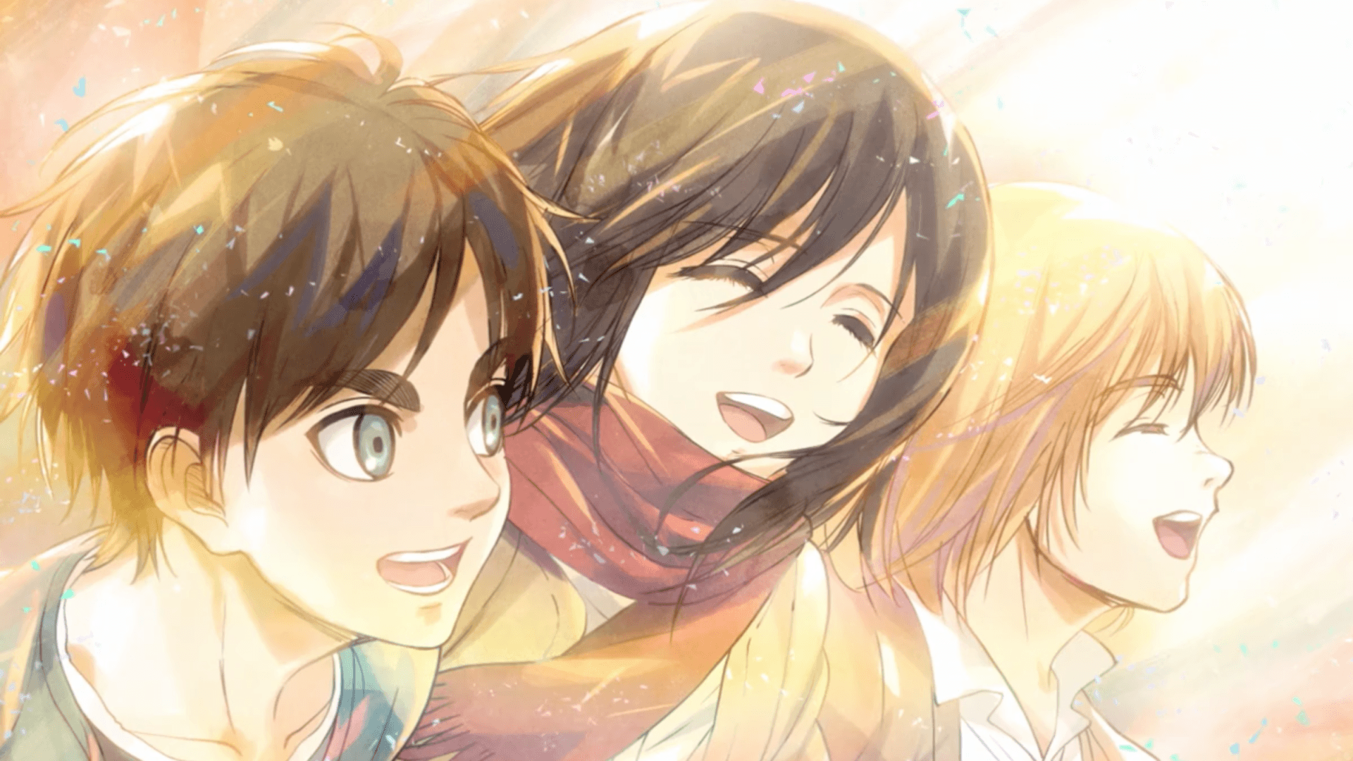 Eren Yeager And Mikasa Ackerman Wallpapers Wallpaper Cave