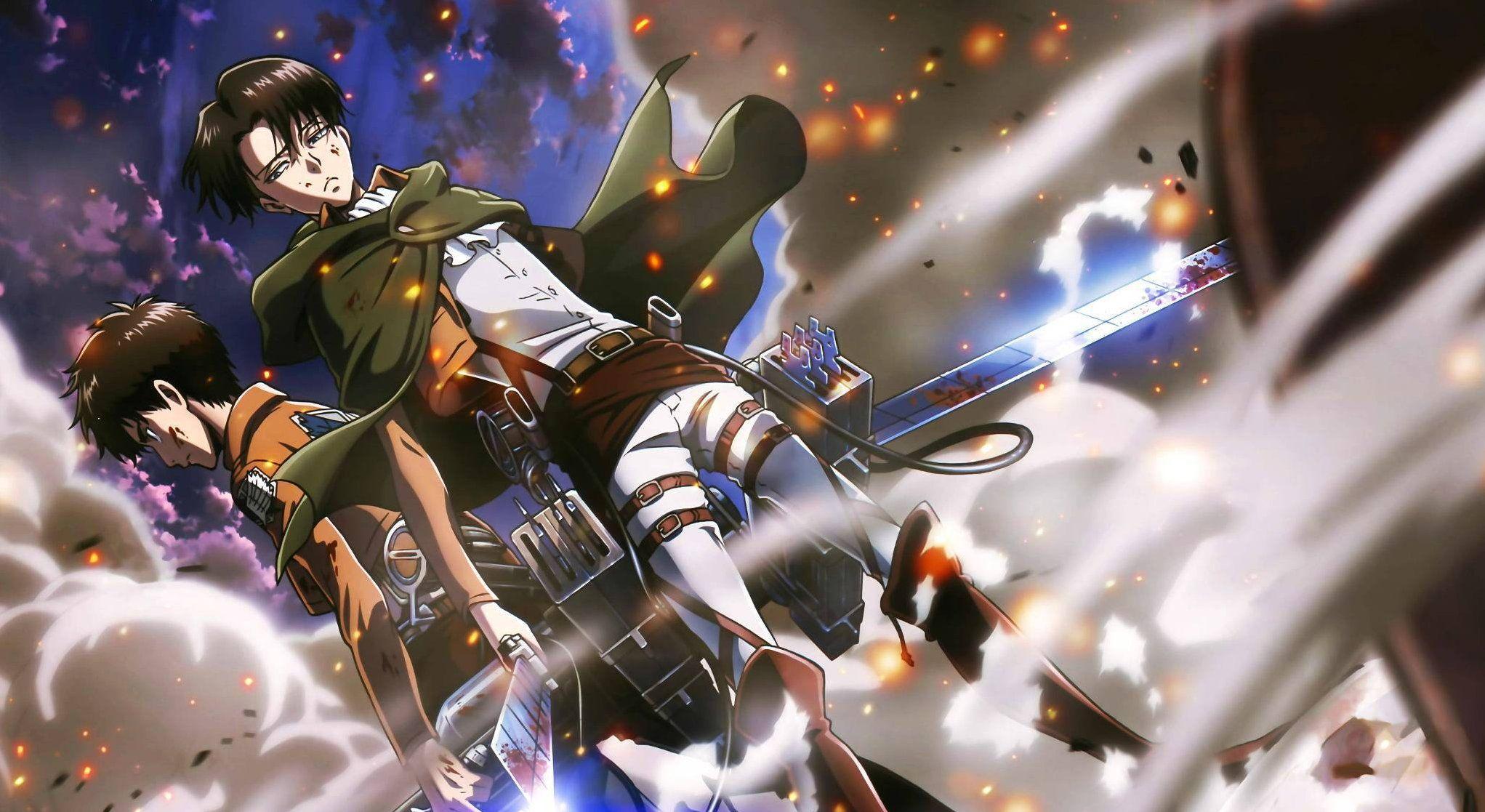 Eren and Levi Attack On Titan Wallpaper Free Eren and Levi