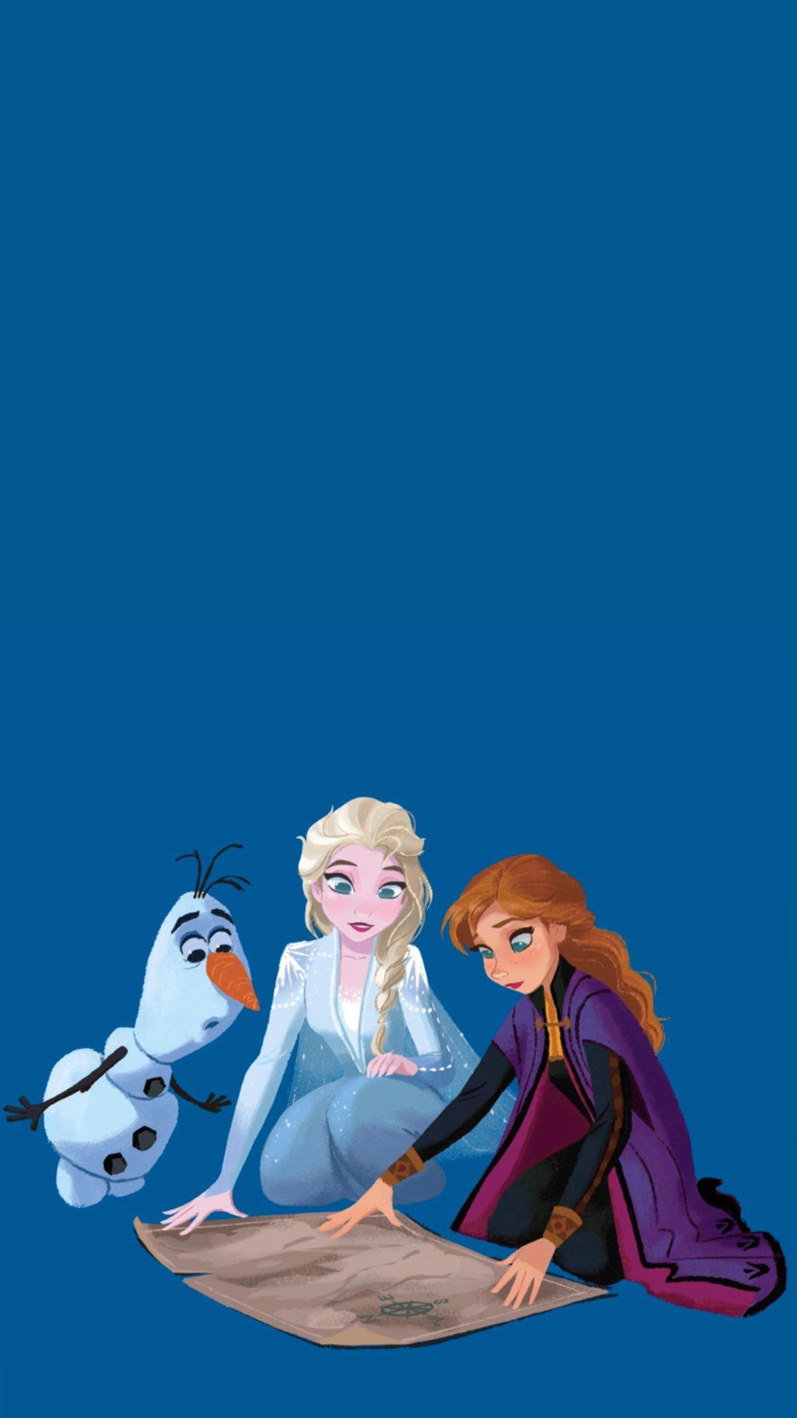 Frozen 2 Phone Wallpaper the Snow Queen Photo