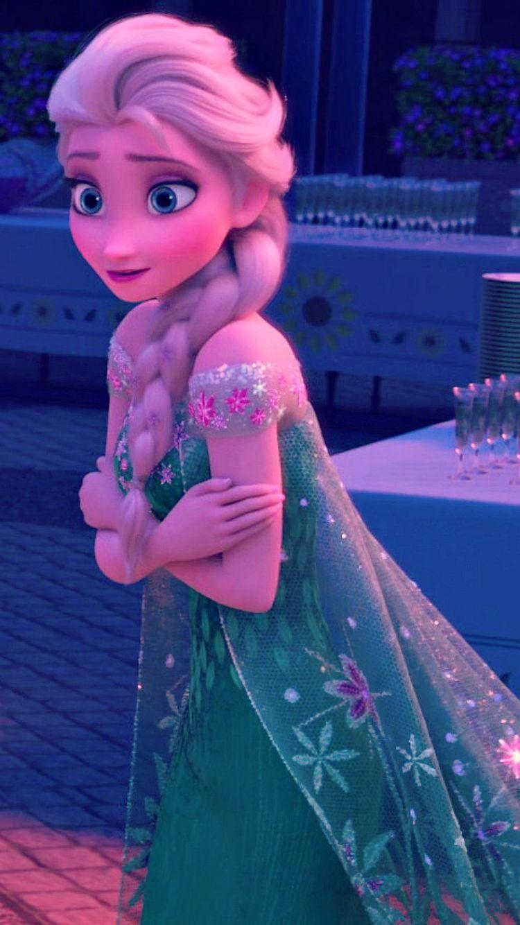 Frozen Fever Elsa Phone Wallpaper. ディズニー. Disney