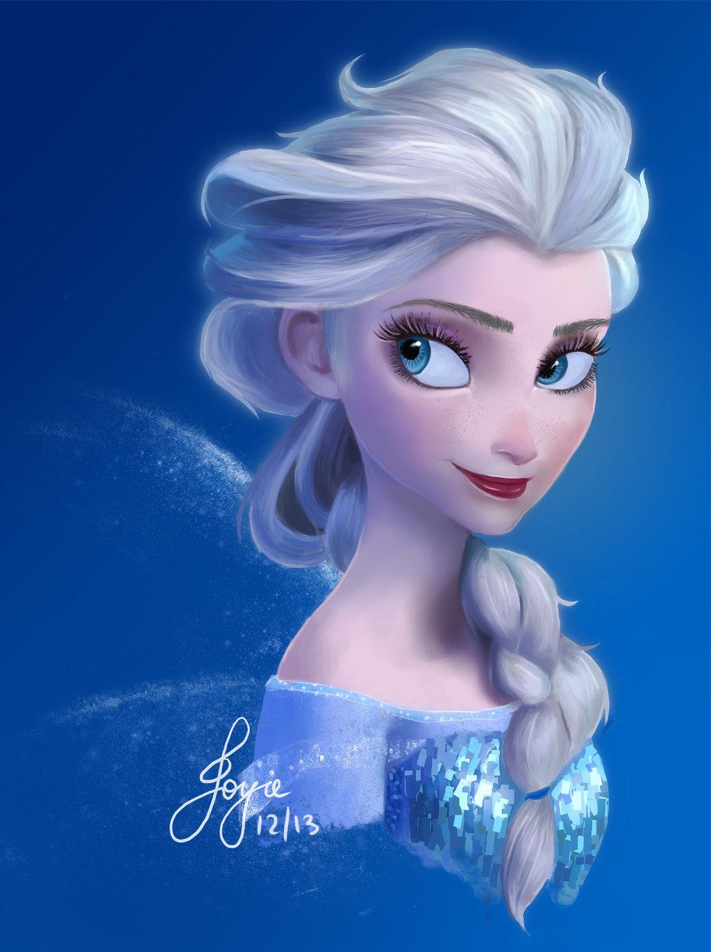 Elsa Ice Queen Frozen Wallpaper