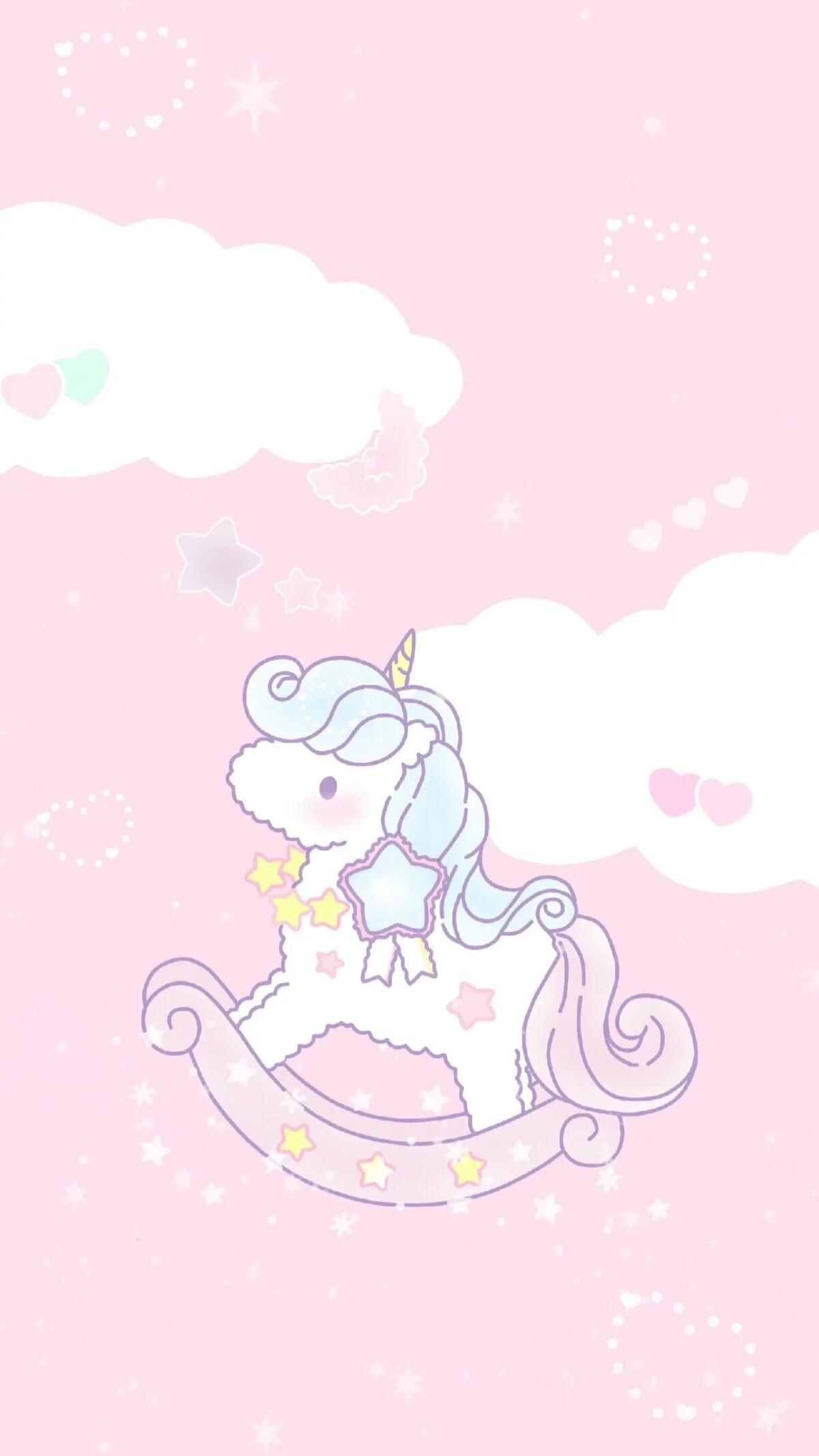 Kawaii Unicorn For Iphone Wallpapers Wallpaper Cave