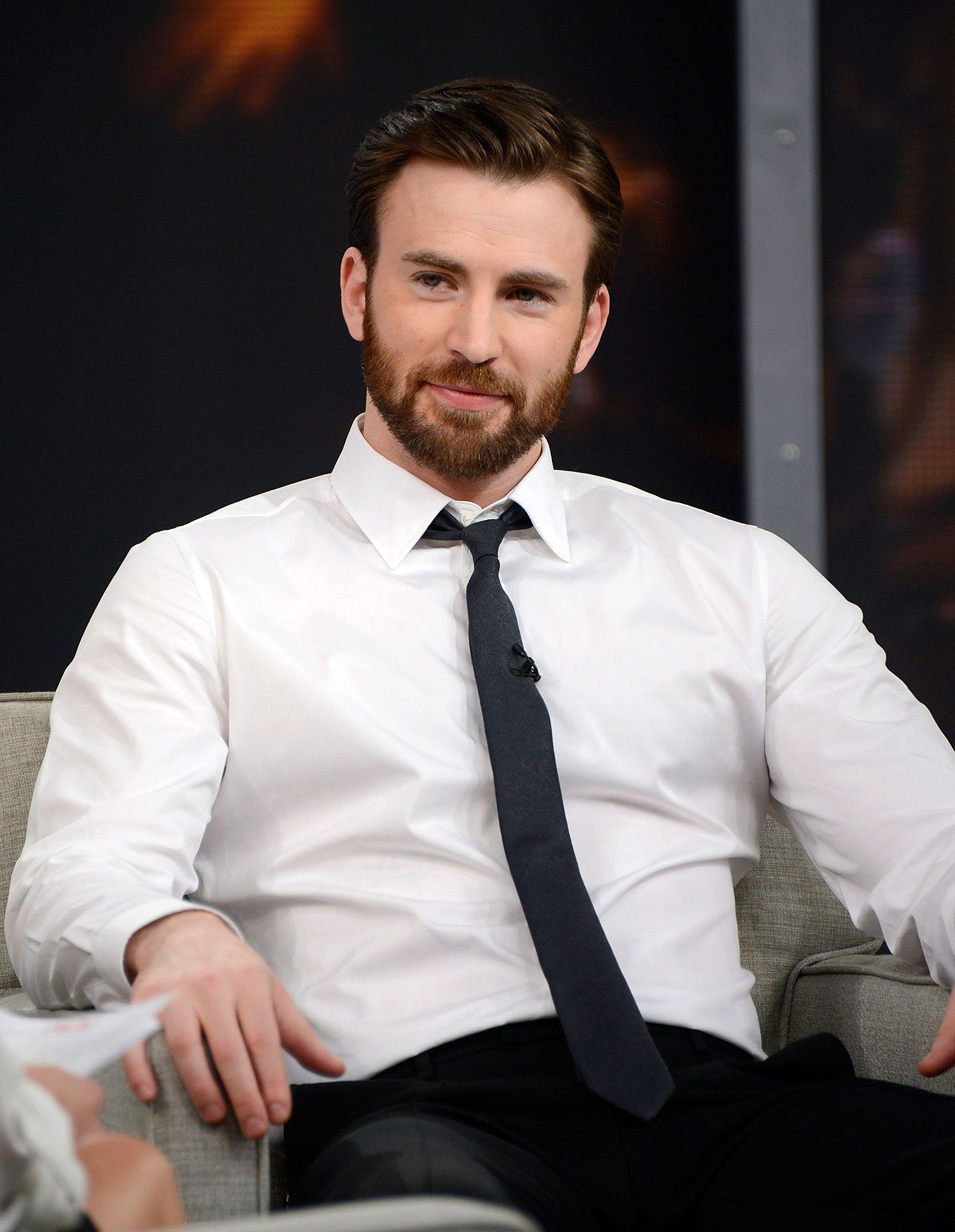 Chris Evans Without Makeup