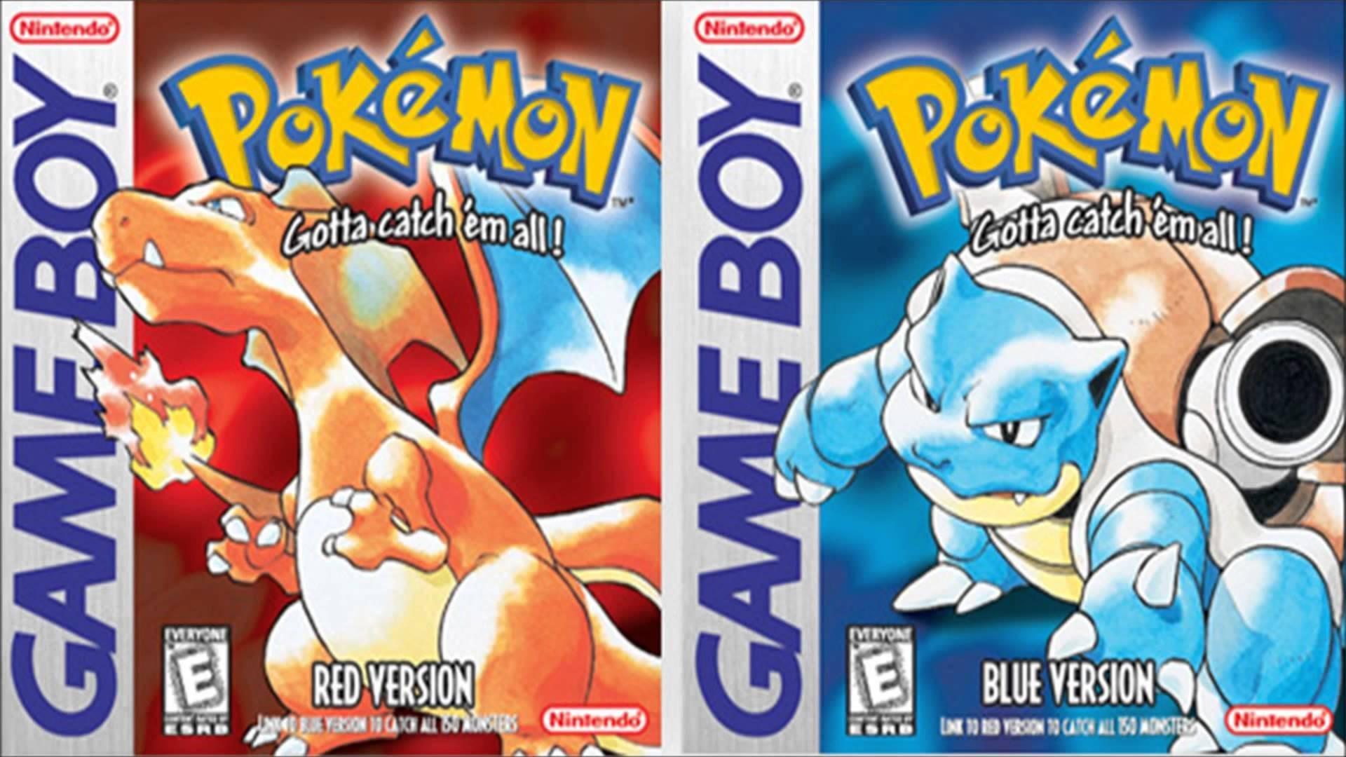 Video Game Pokemon: Red and Blue Wallpaper