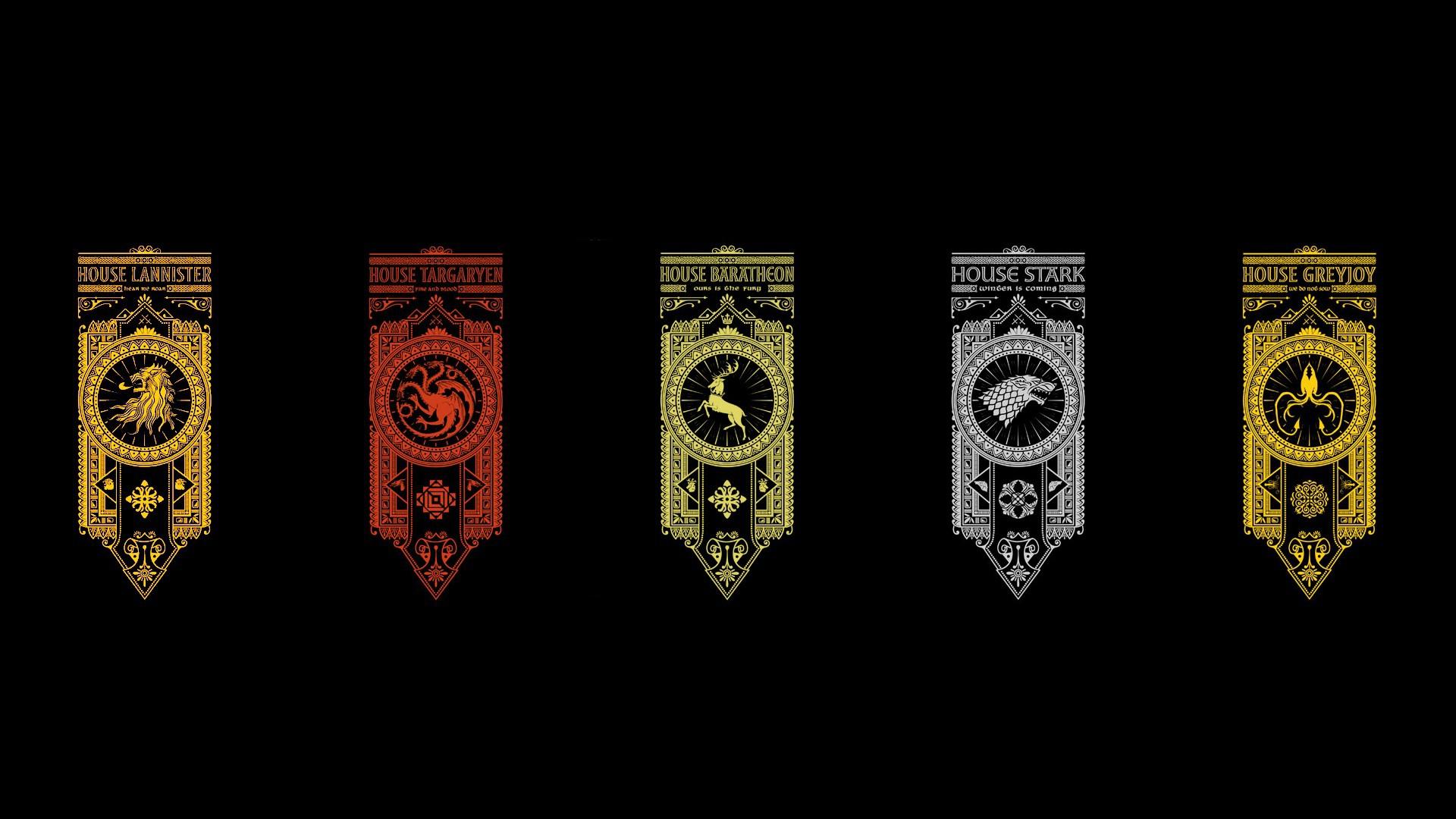 Game Of Thrones House Symbols Wallpapers