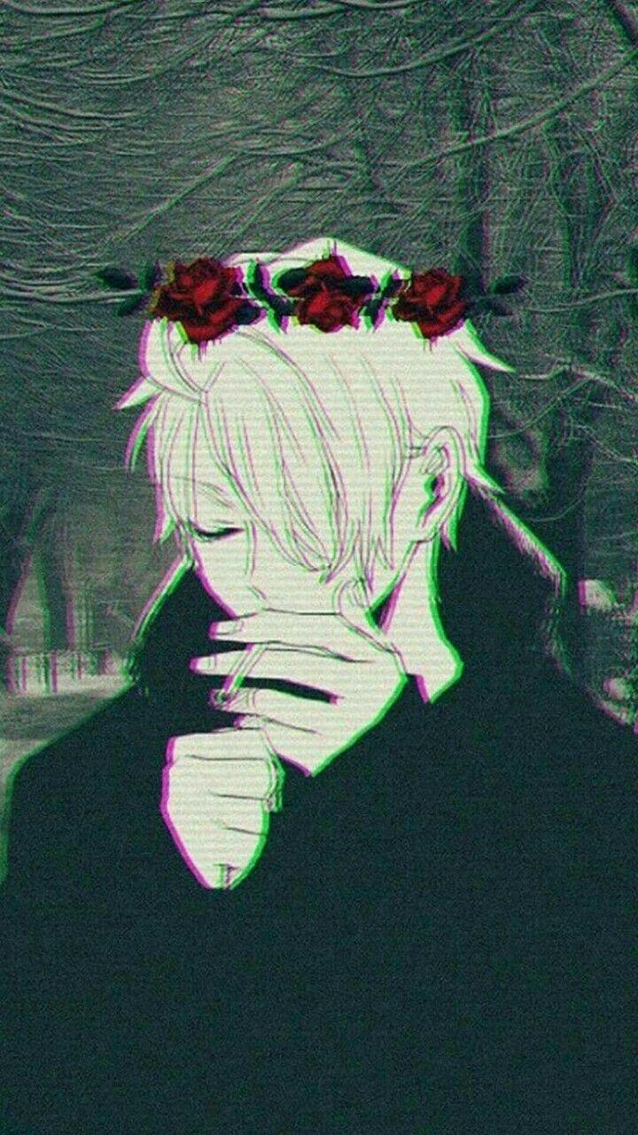 Sad Anime Boy Wallpaper Iphone - Gambarku