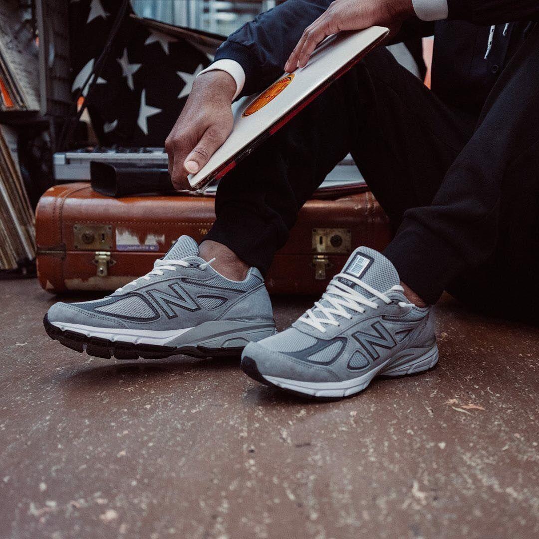 New Balance 990: Grey. New balance shoes, Sneakers