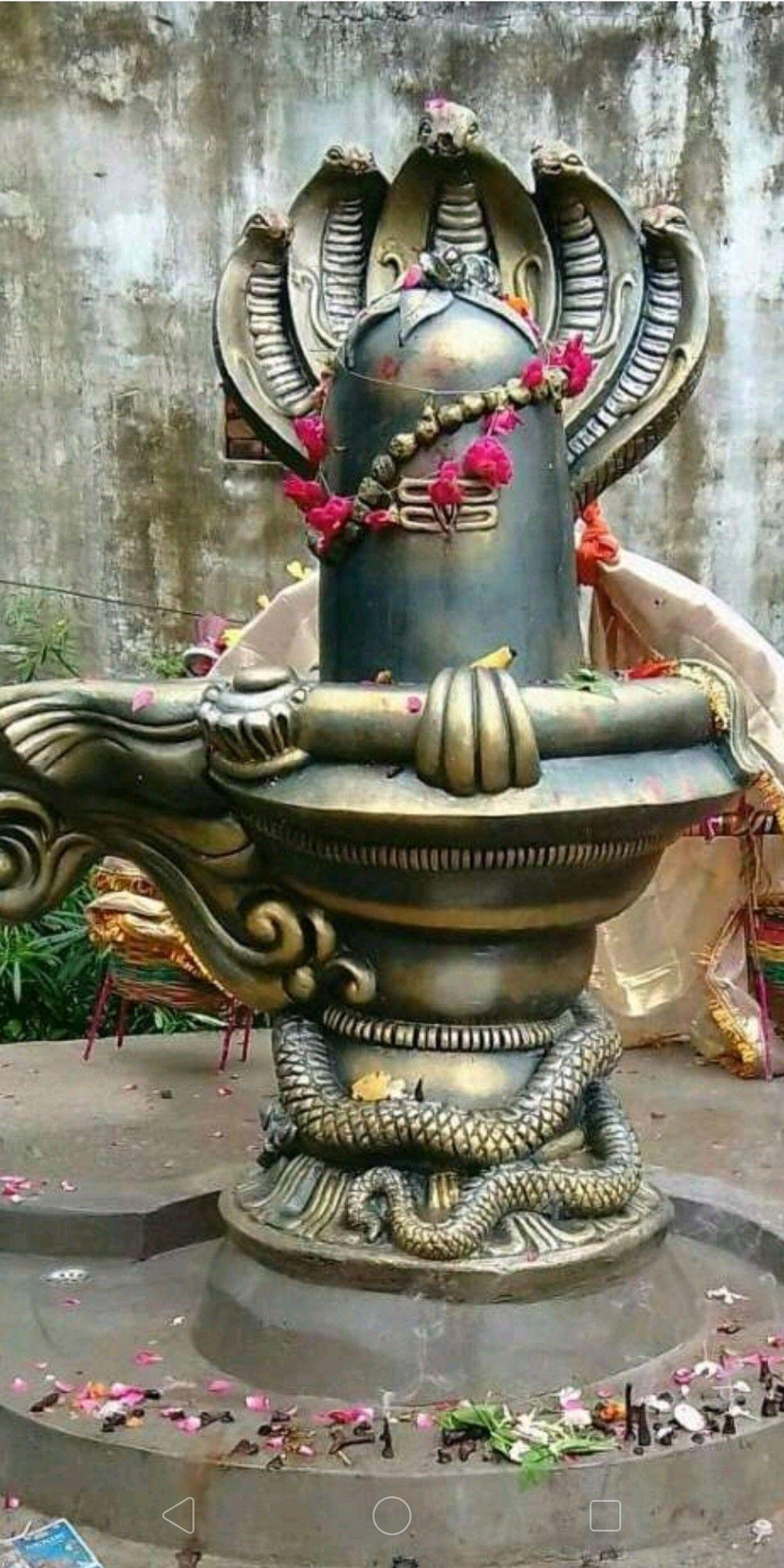 Wallpaper Shiva Lingam In Water - bmp-re