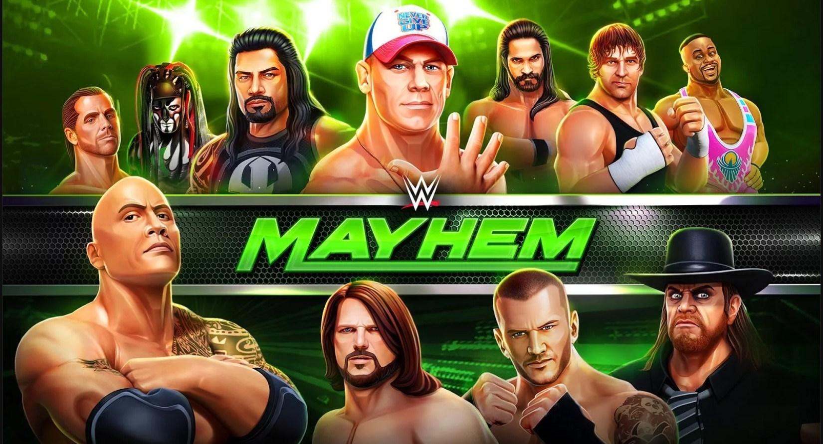 WWE Mayhem Mobile Game Now Available for Download on iOS