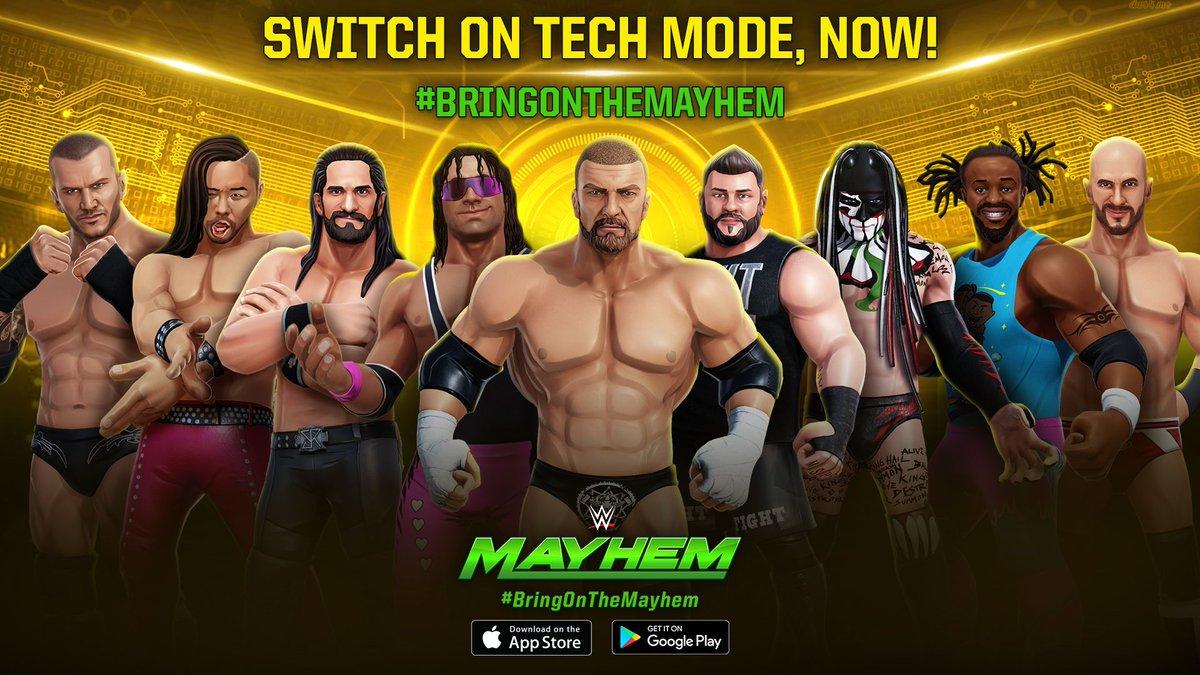 WWE Mayhem's your technician roster looking