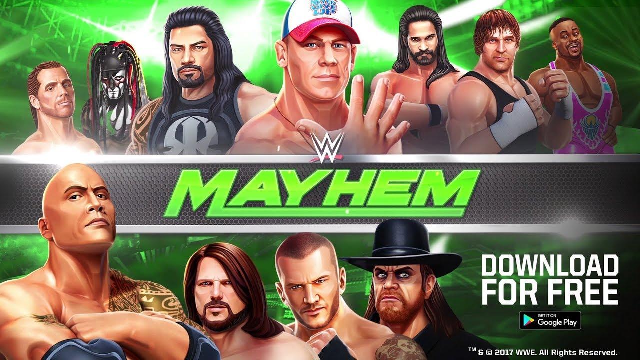 WWE mayhem